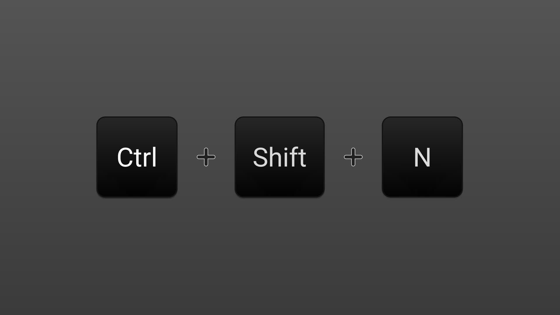 Click Ctrl Shift N New Folder Popup