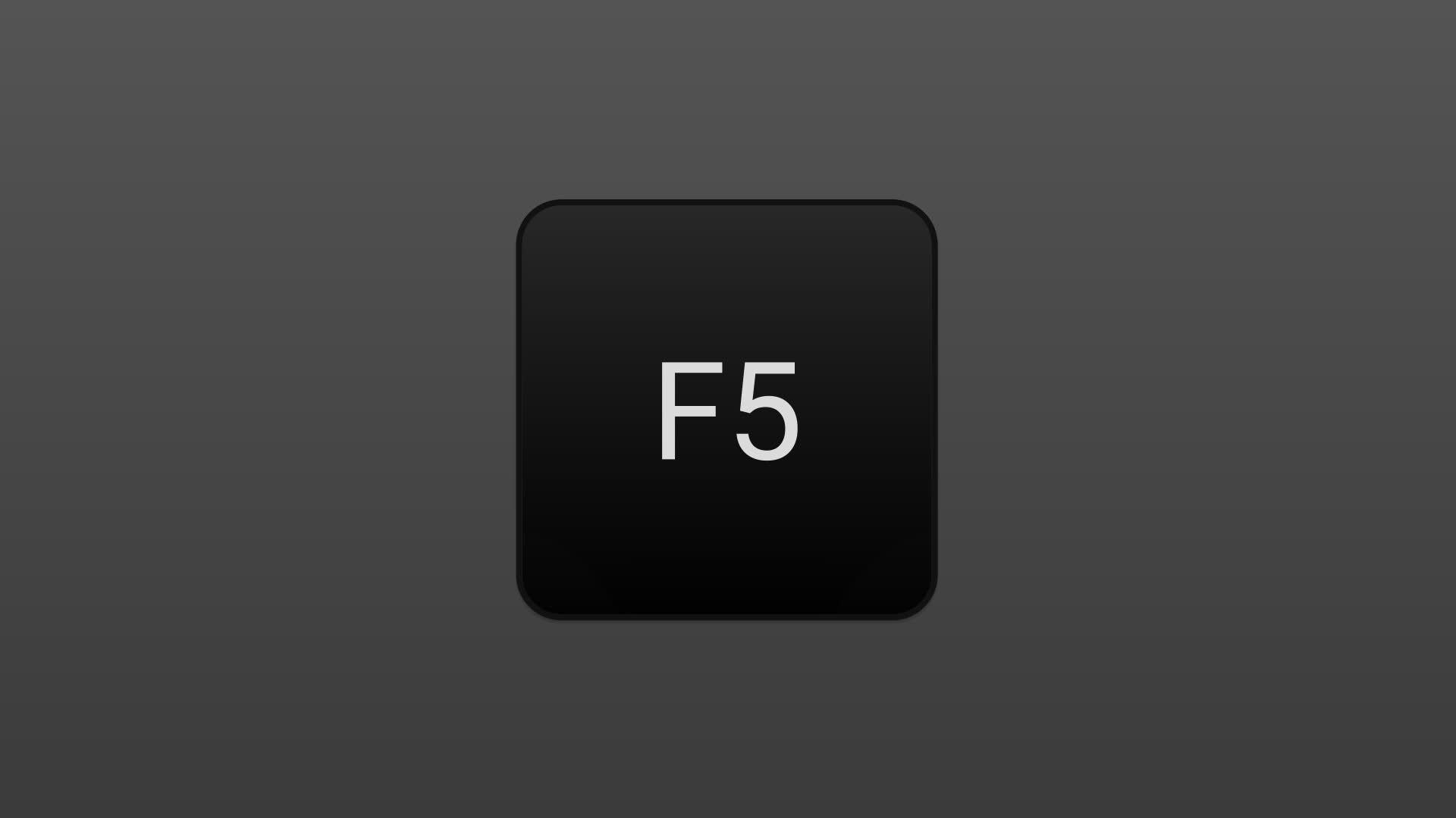 Click F5 Refresh Reload Animation