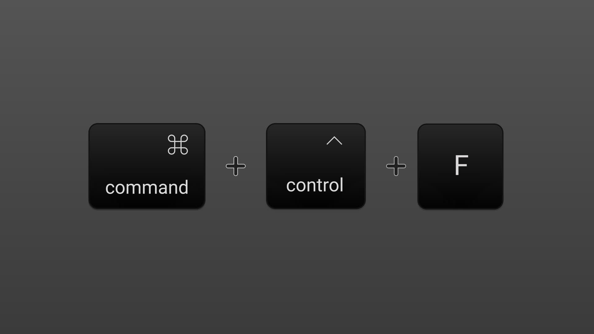 Cmd Ctrl F Full Screen Toggle Motion