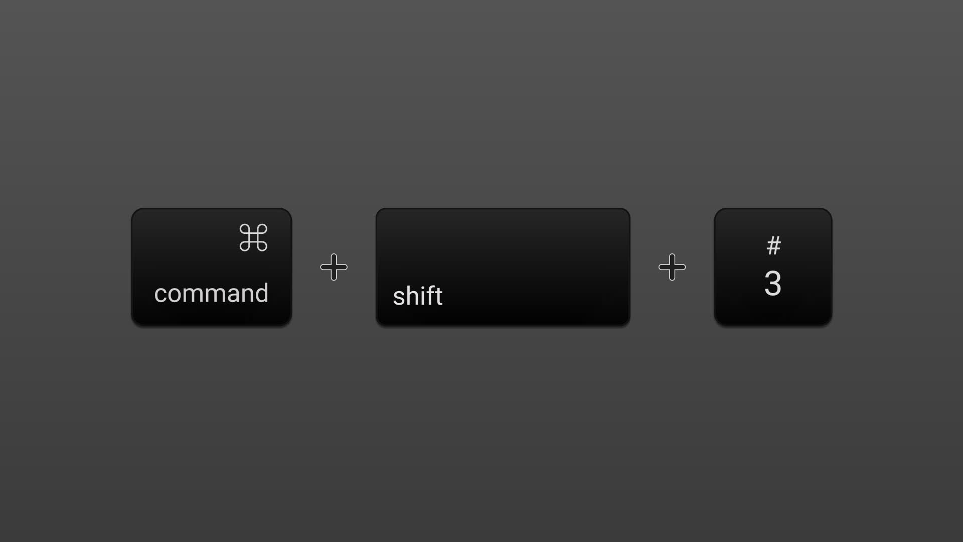 Cmd Shift 3 Full Screen Capture Motion
