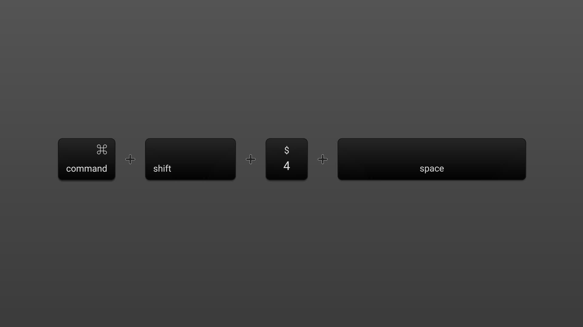Cmd Shift 4 Space Window Capture Motion