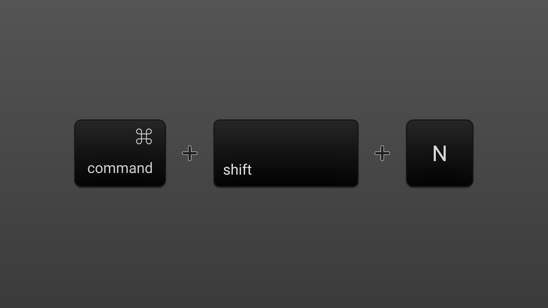 Cmd Shift N New Folder Quick Create