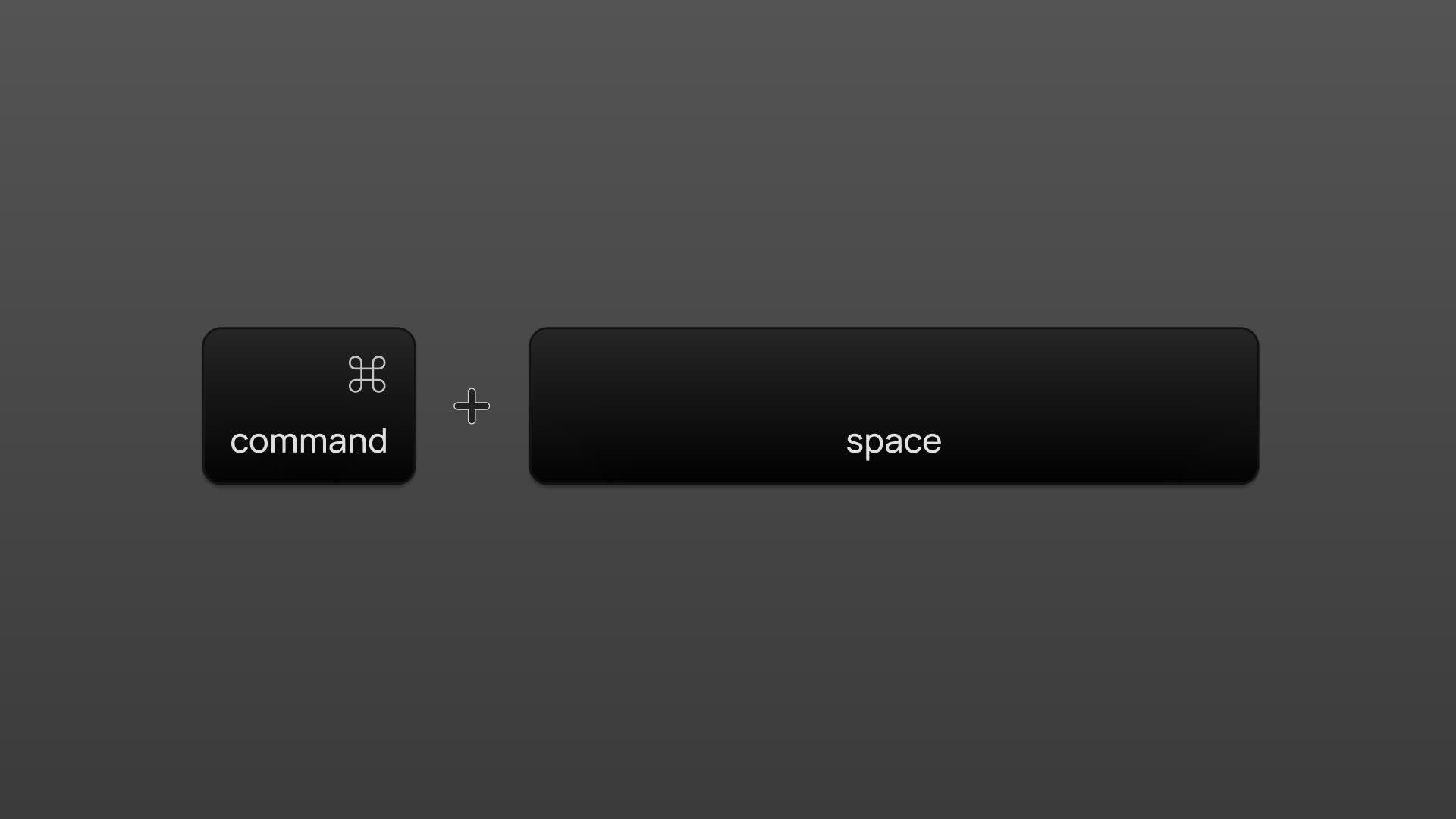 Cmd Space Spotlight Search Quick Access