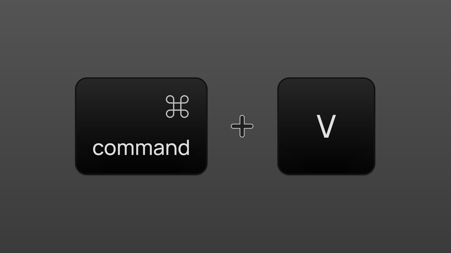 Cmd V Paste Content Smooth Tap Action