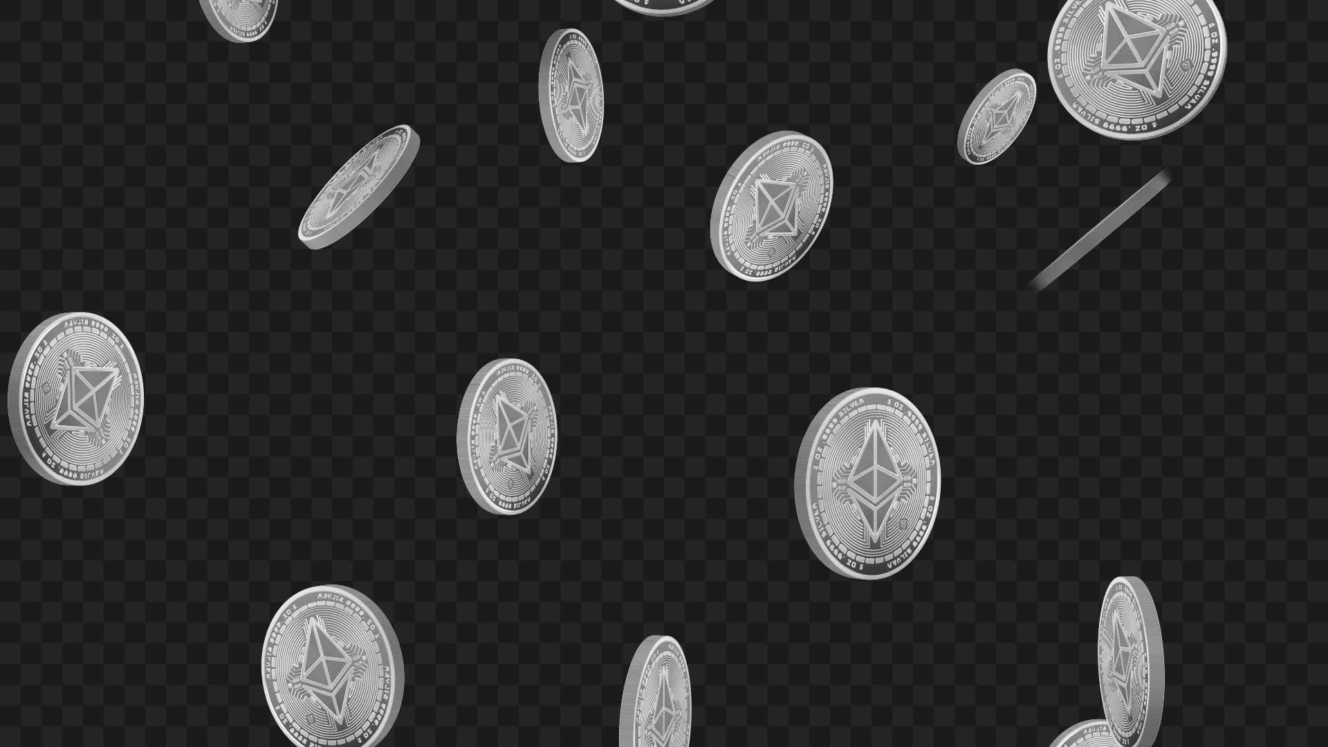 Coin Falling Cash Ethereum