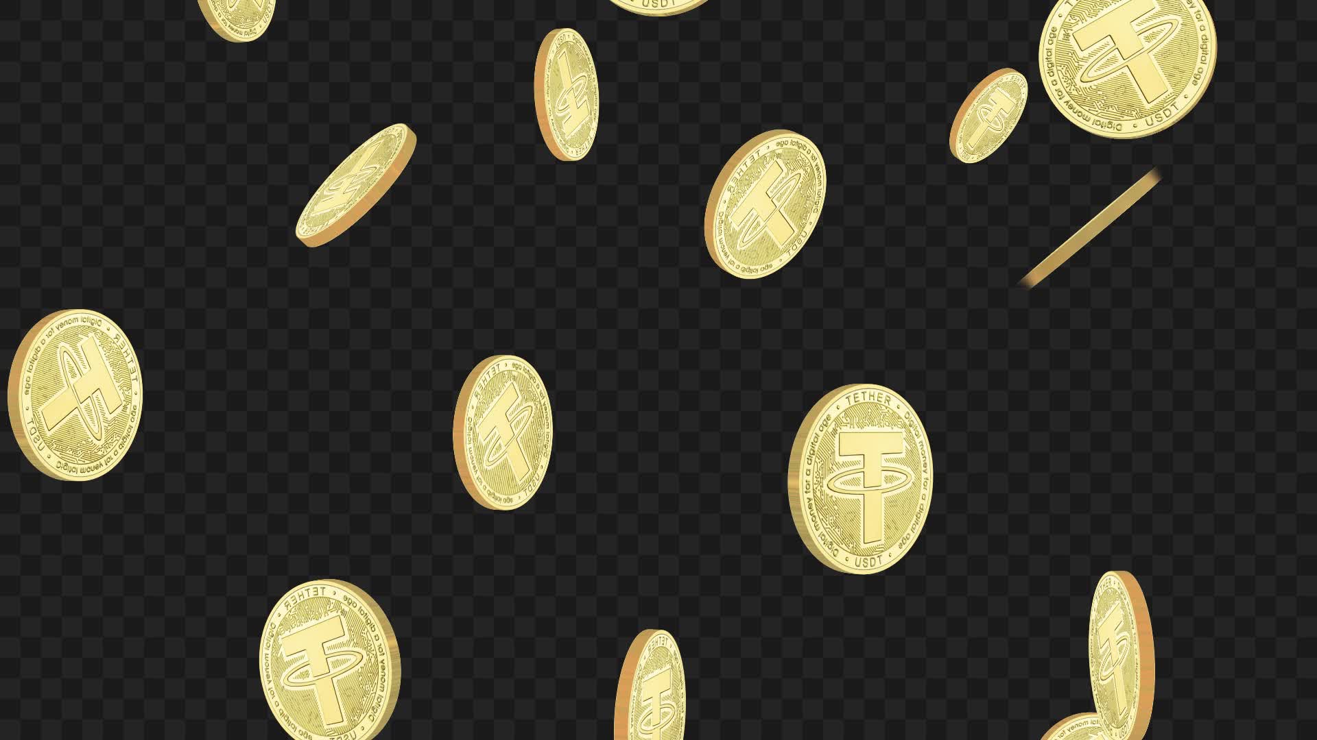 Coin Falling Cash USDT