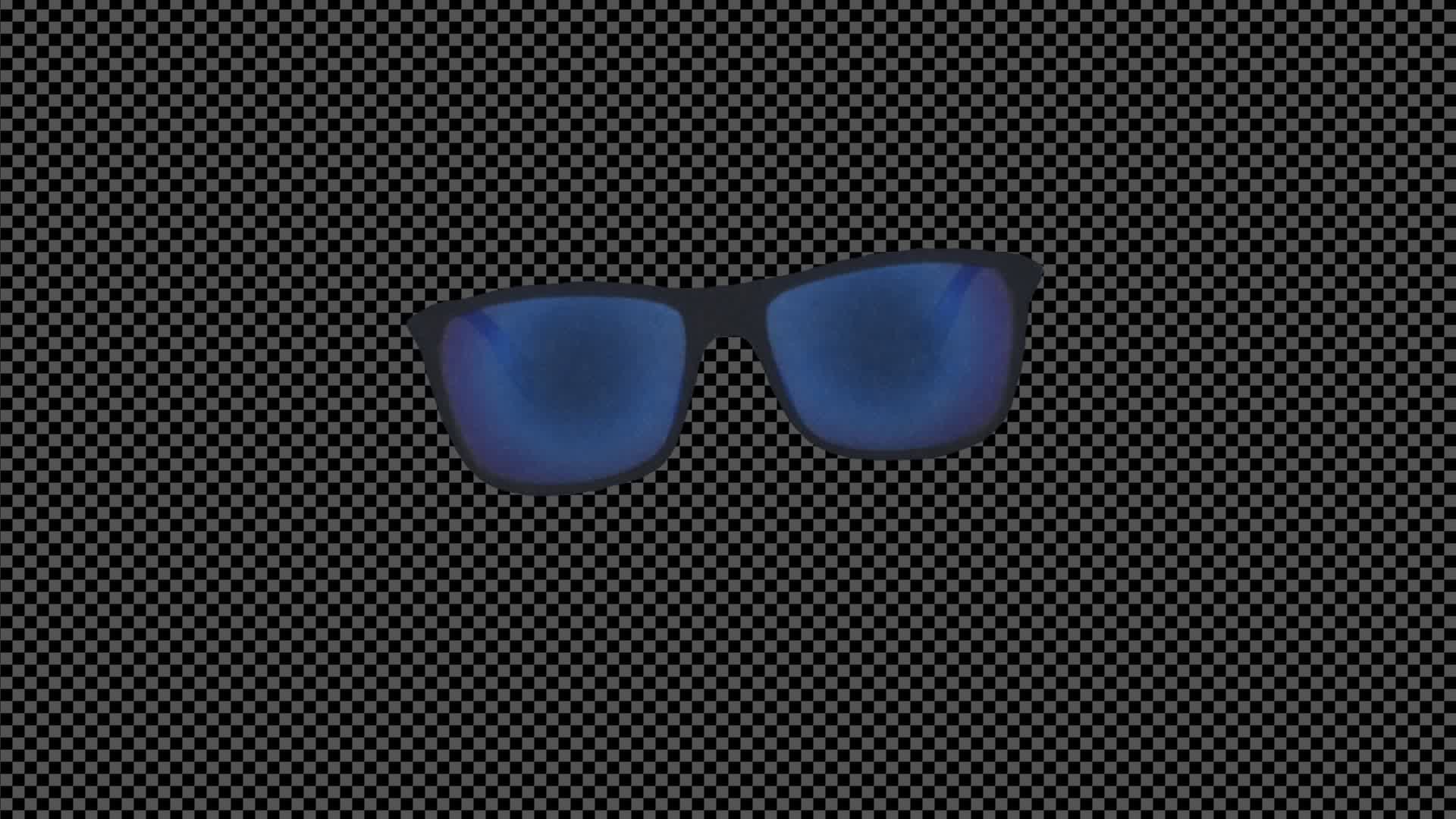 Collage Glasses On Alpha