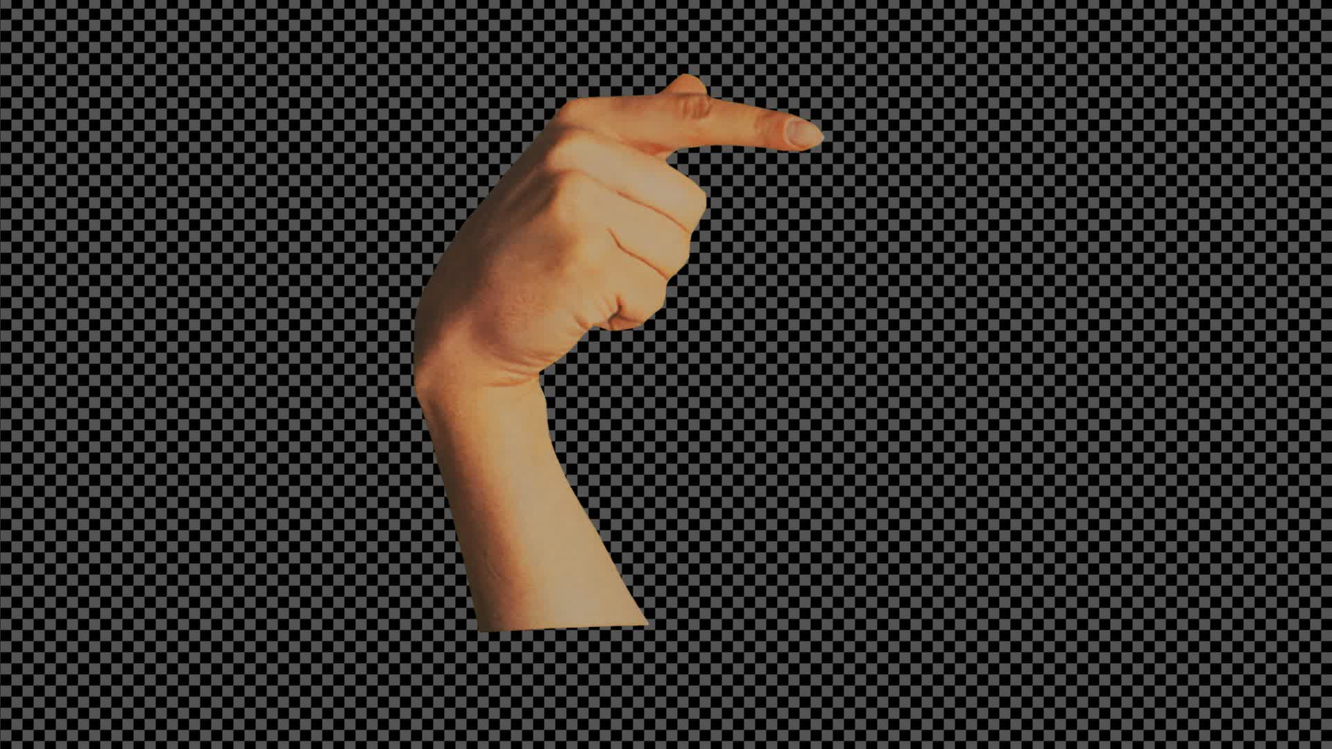 Collage Hand On Alpha