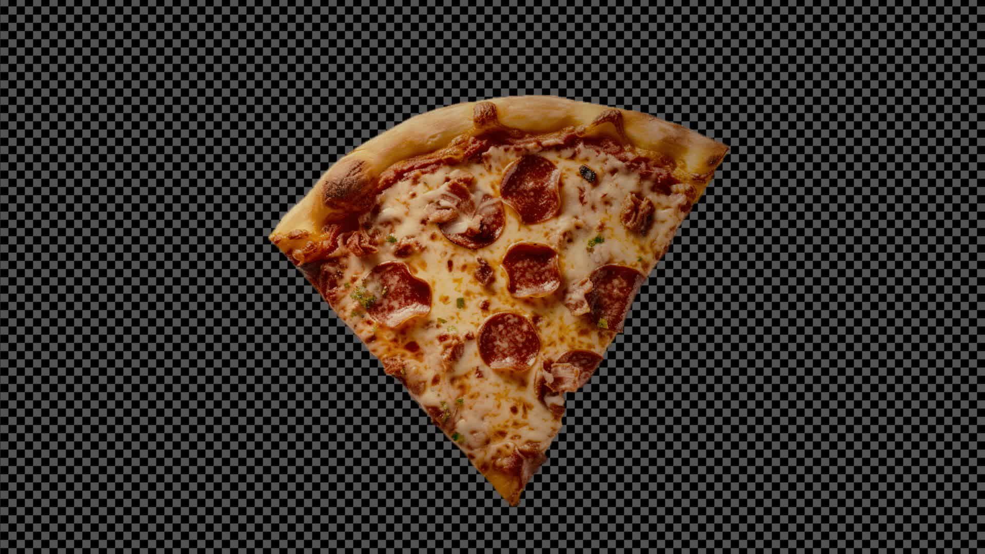 Collage Pizza On Alpha