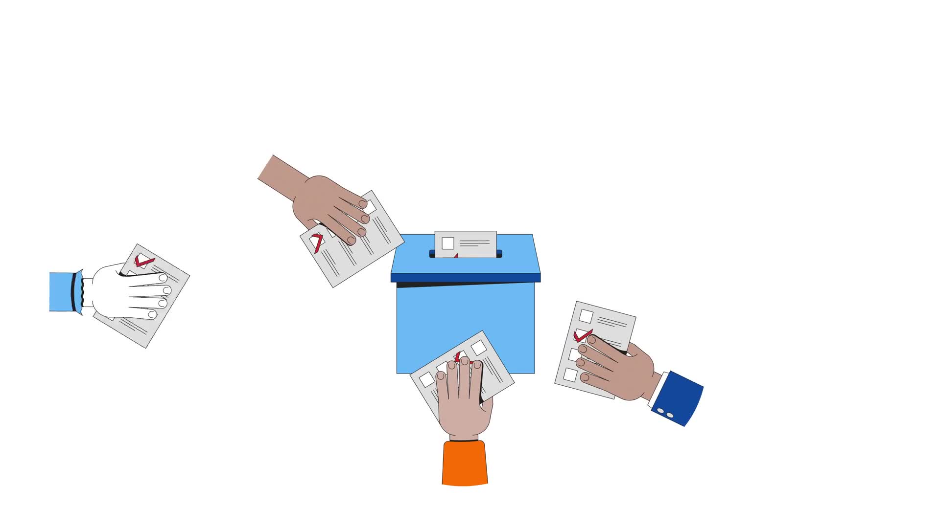 Collective Voting For Democracy