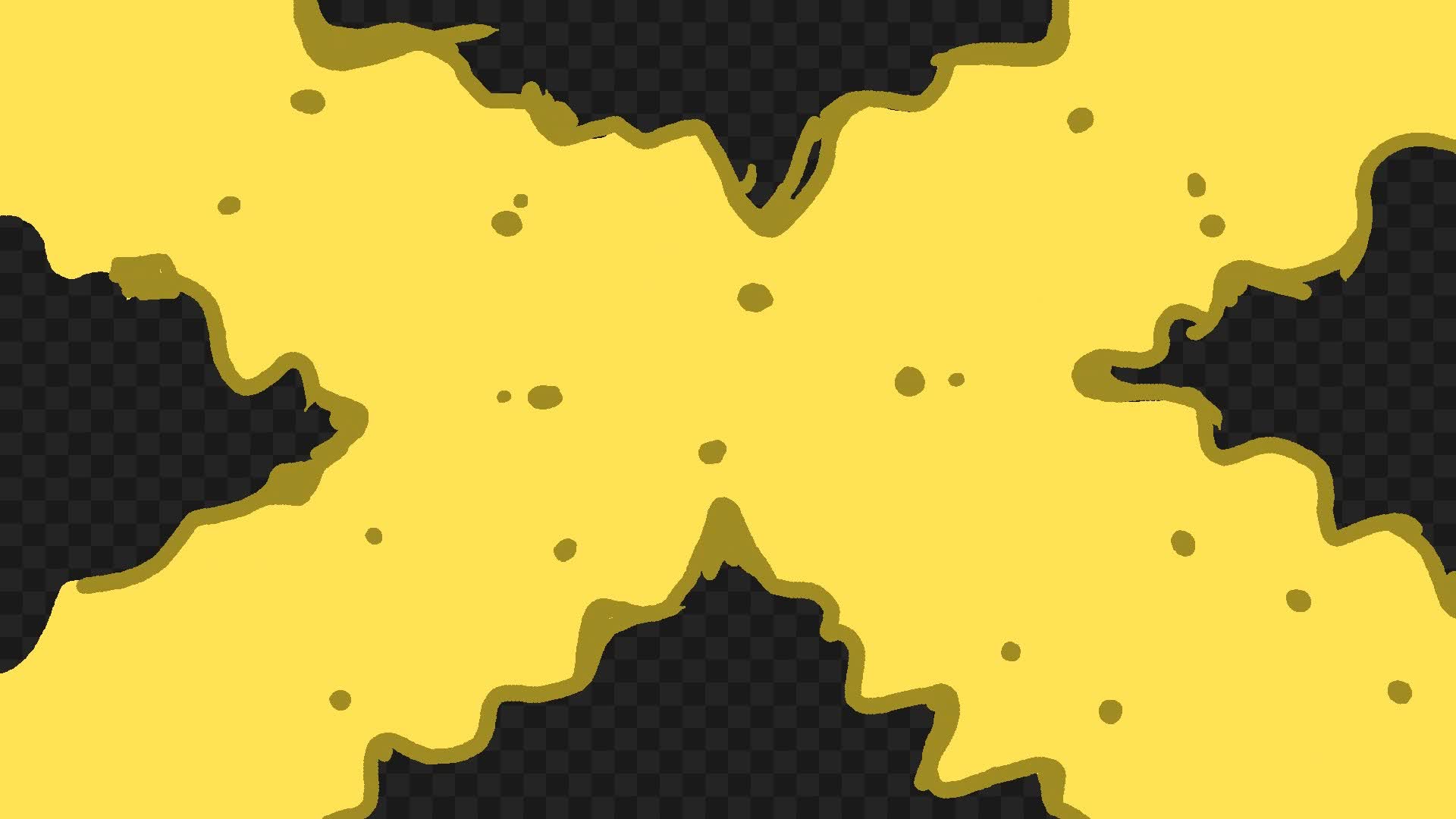 Colored Full Screen Hand Drawn Cross Transition