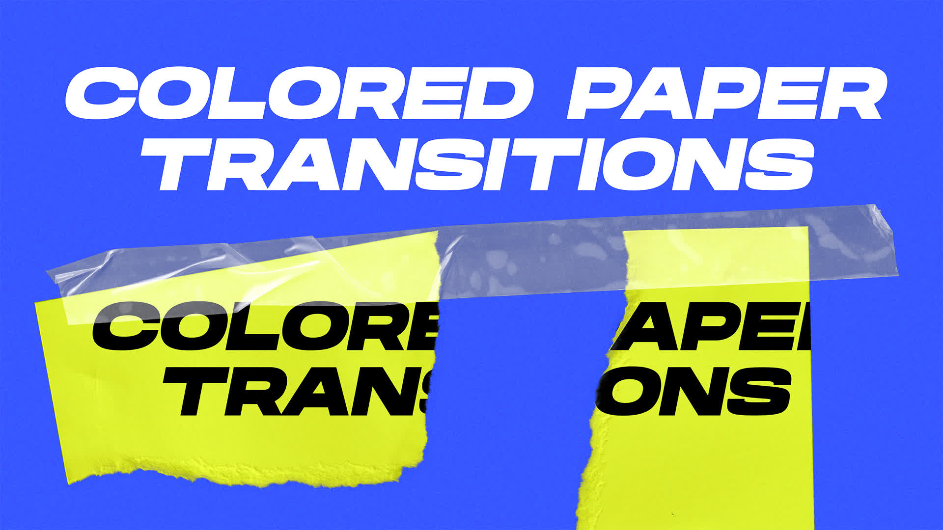 Colored Paper Transitions