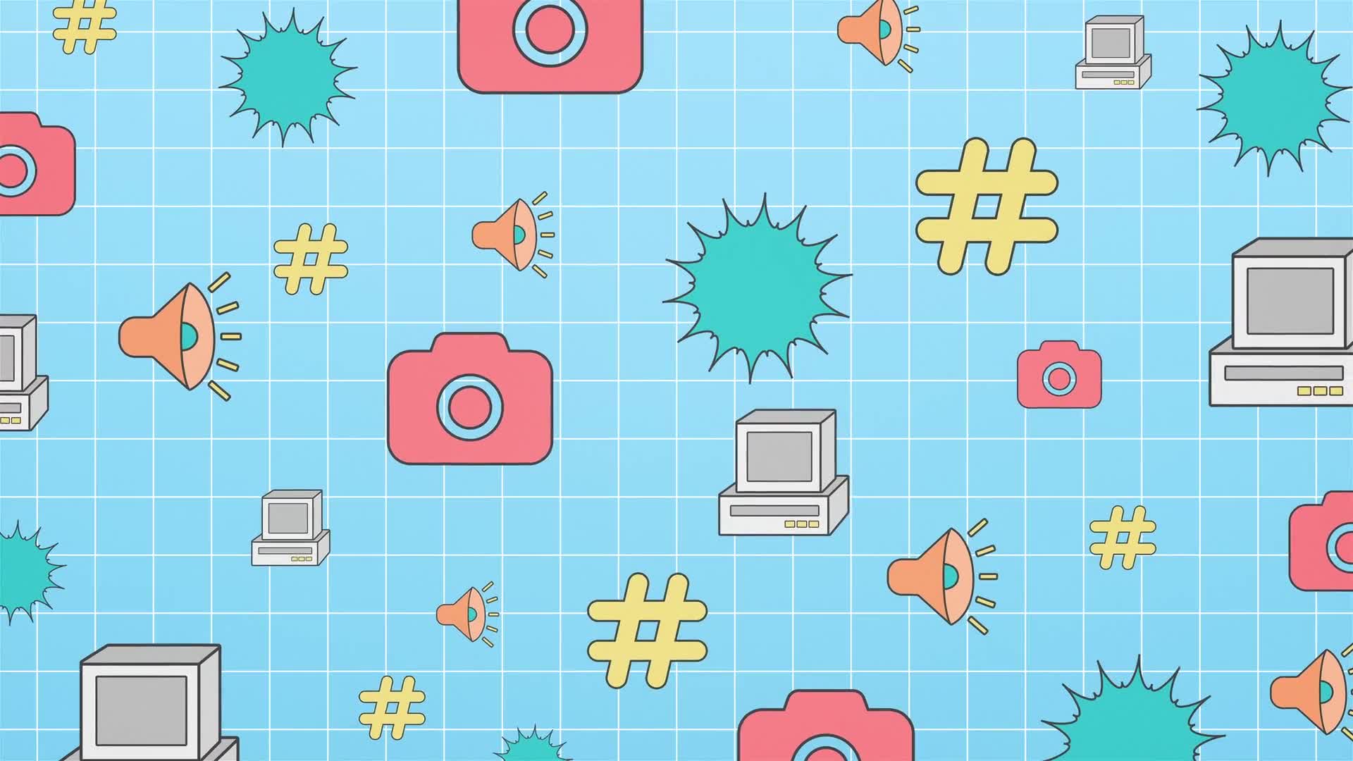 Colorful Cartoon Elements Motion