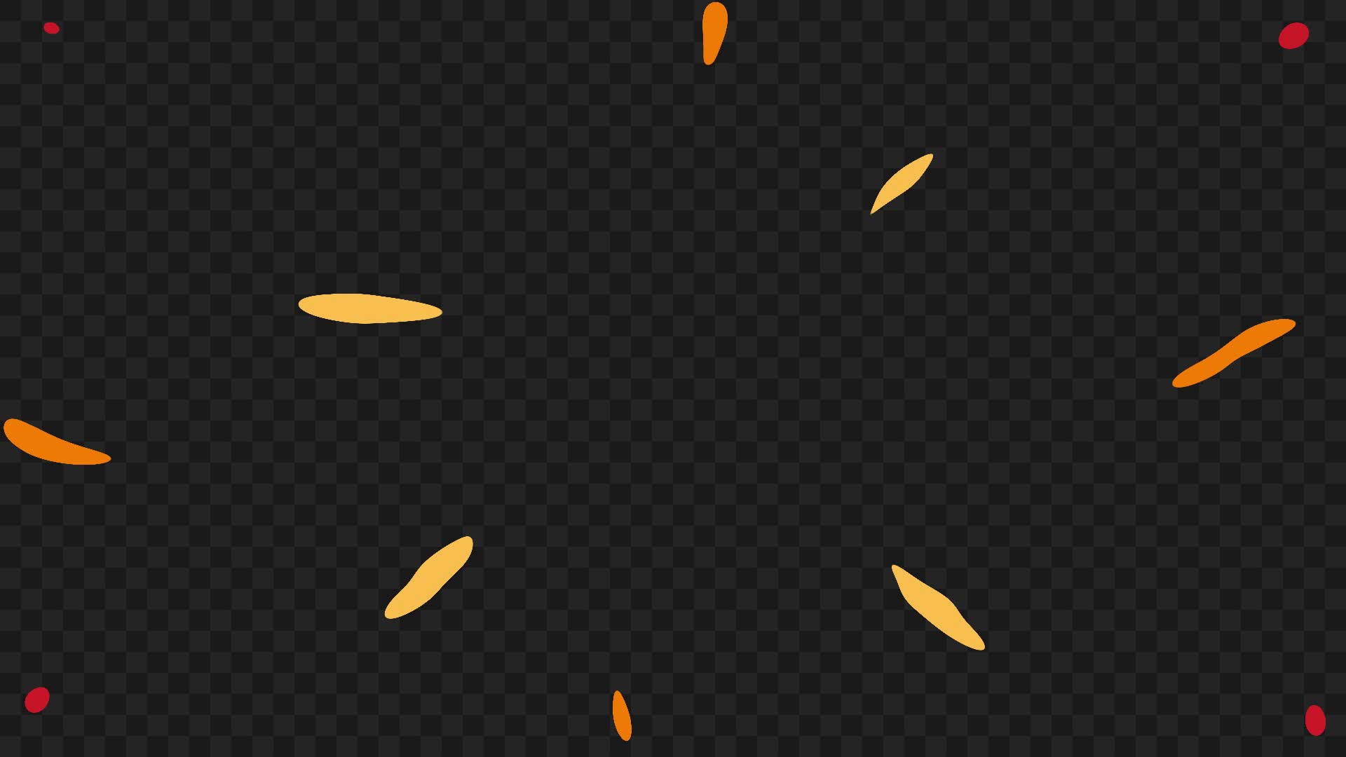 Colorful Drawn Particles Overlay