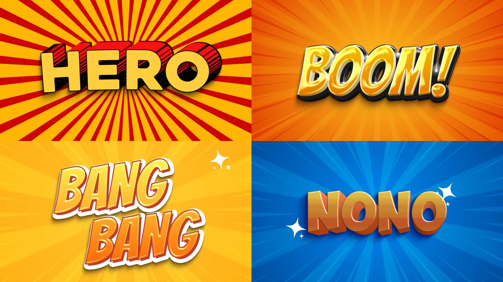 Colorful Kids Text Collection
