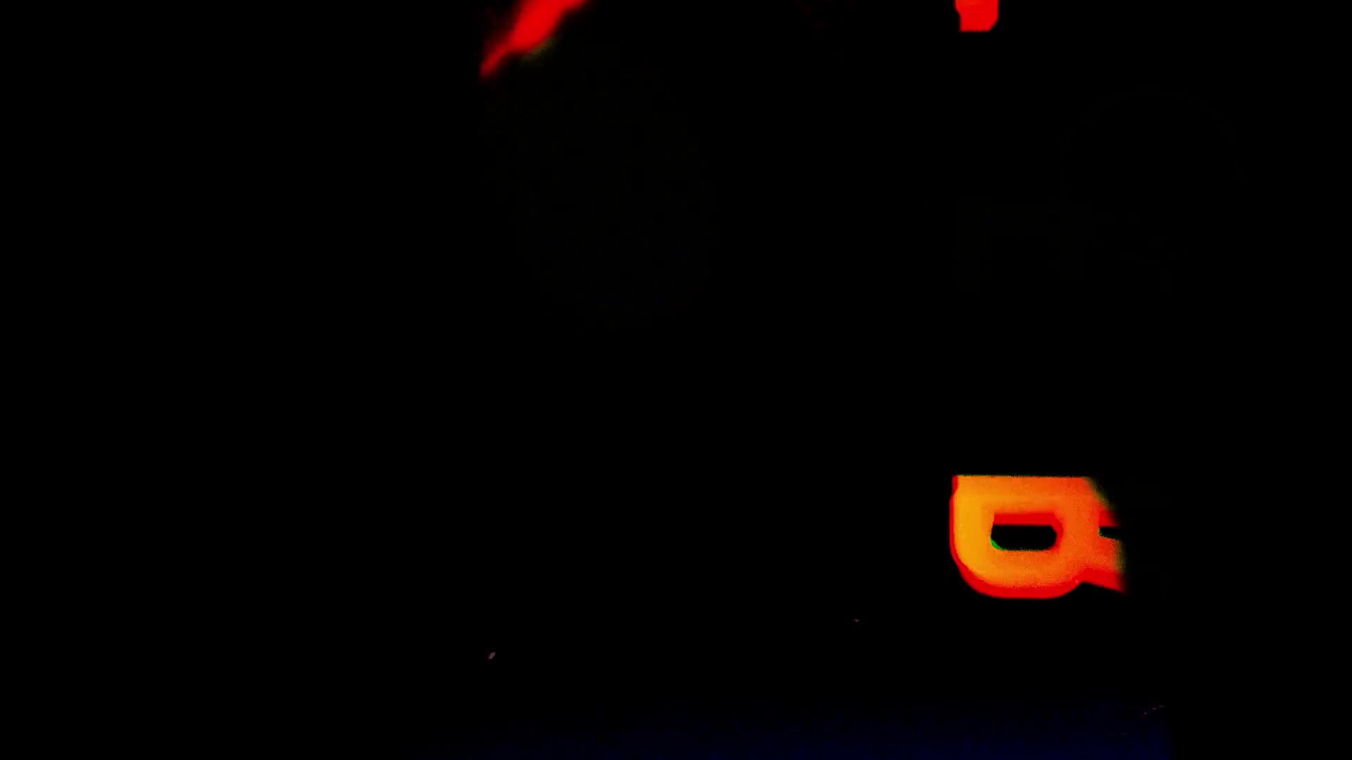 Colorful Rolling Text Shutter