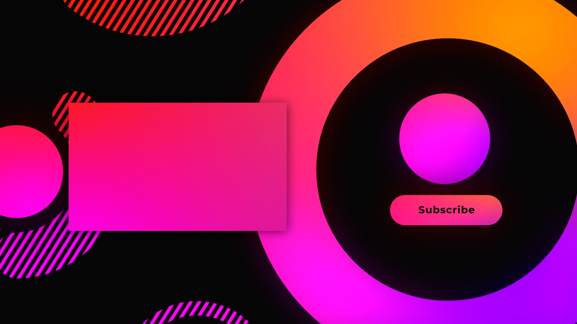Colorful Youtube Endscreens