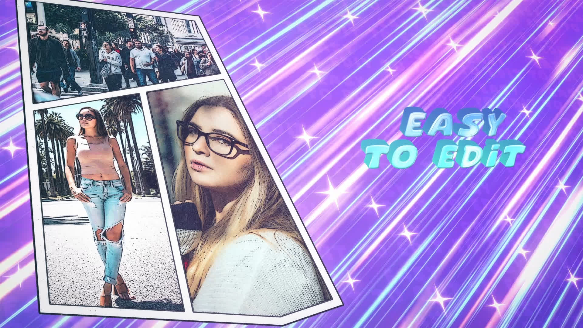 Comics Colorful Opener