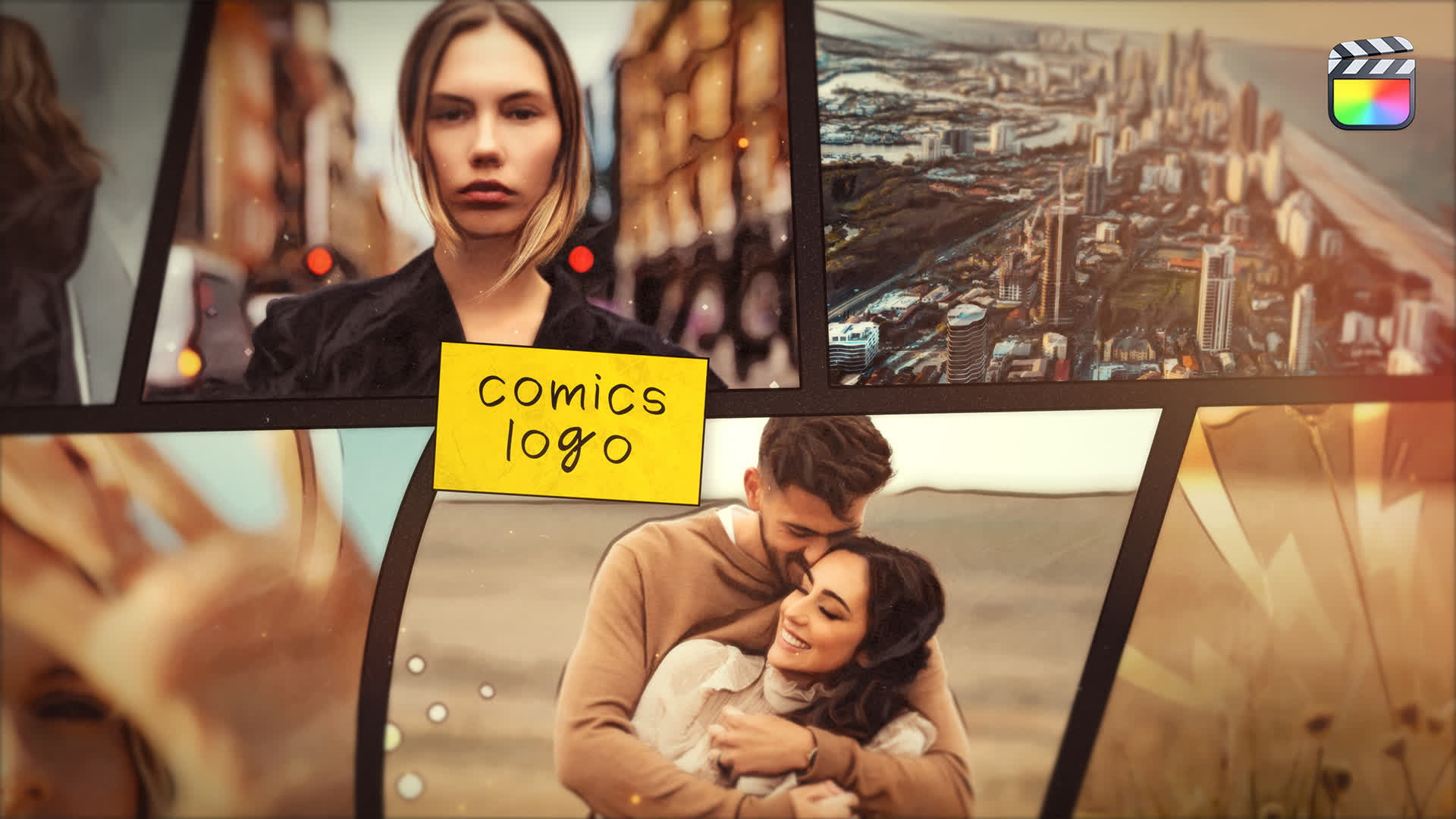 Comics Logo Intro