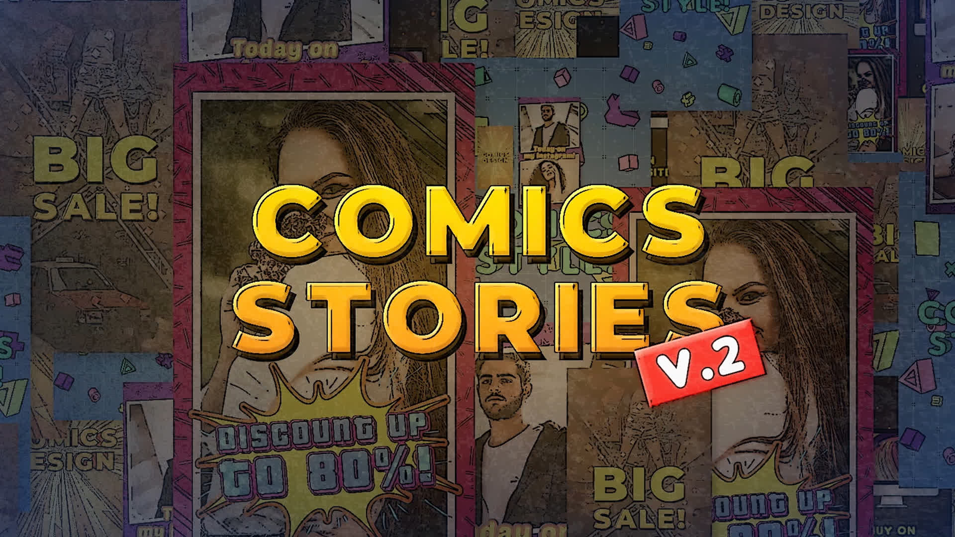 Comics Social Media Stories