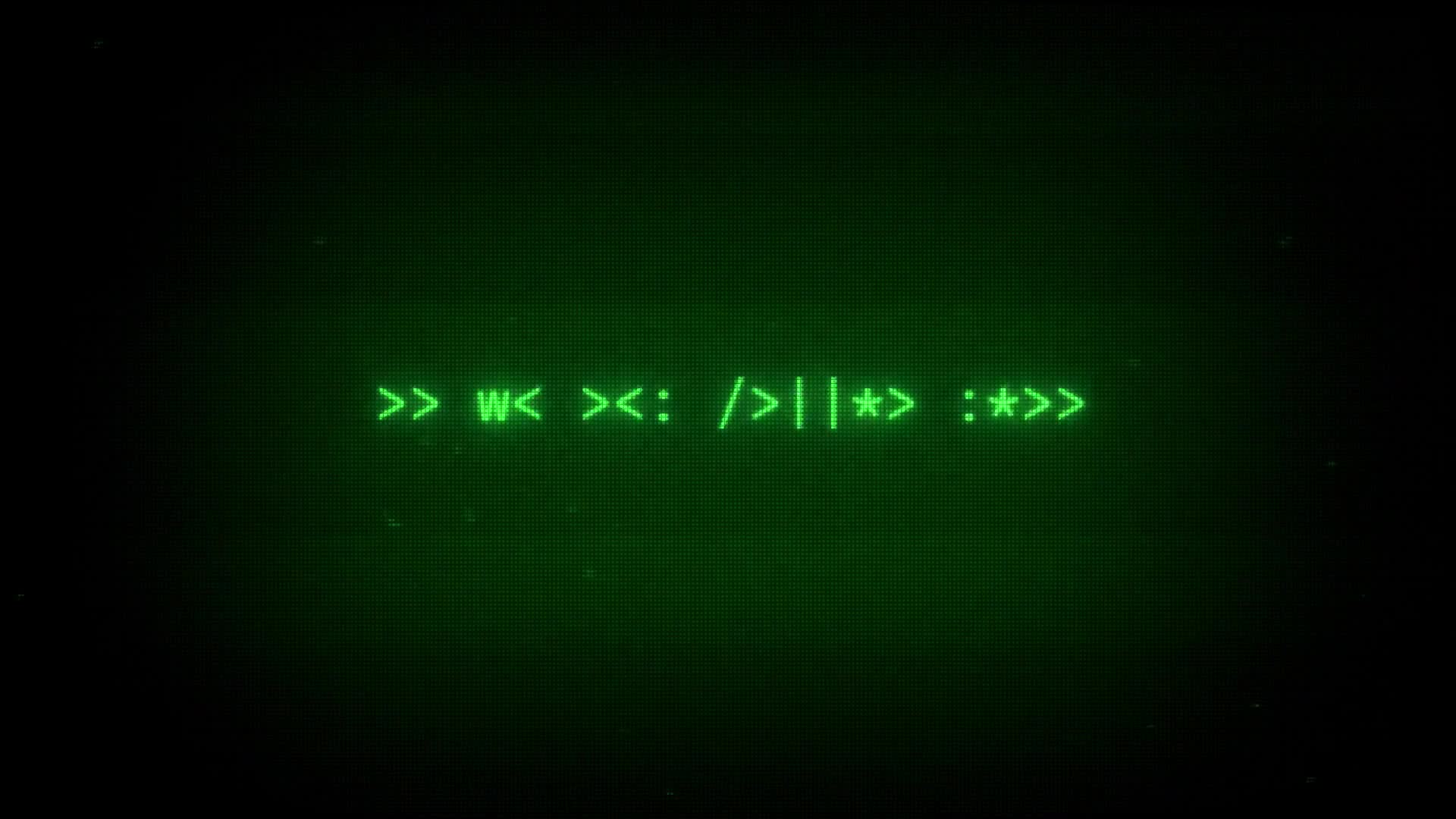 Computer Code Hack Text