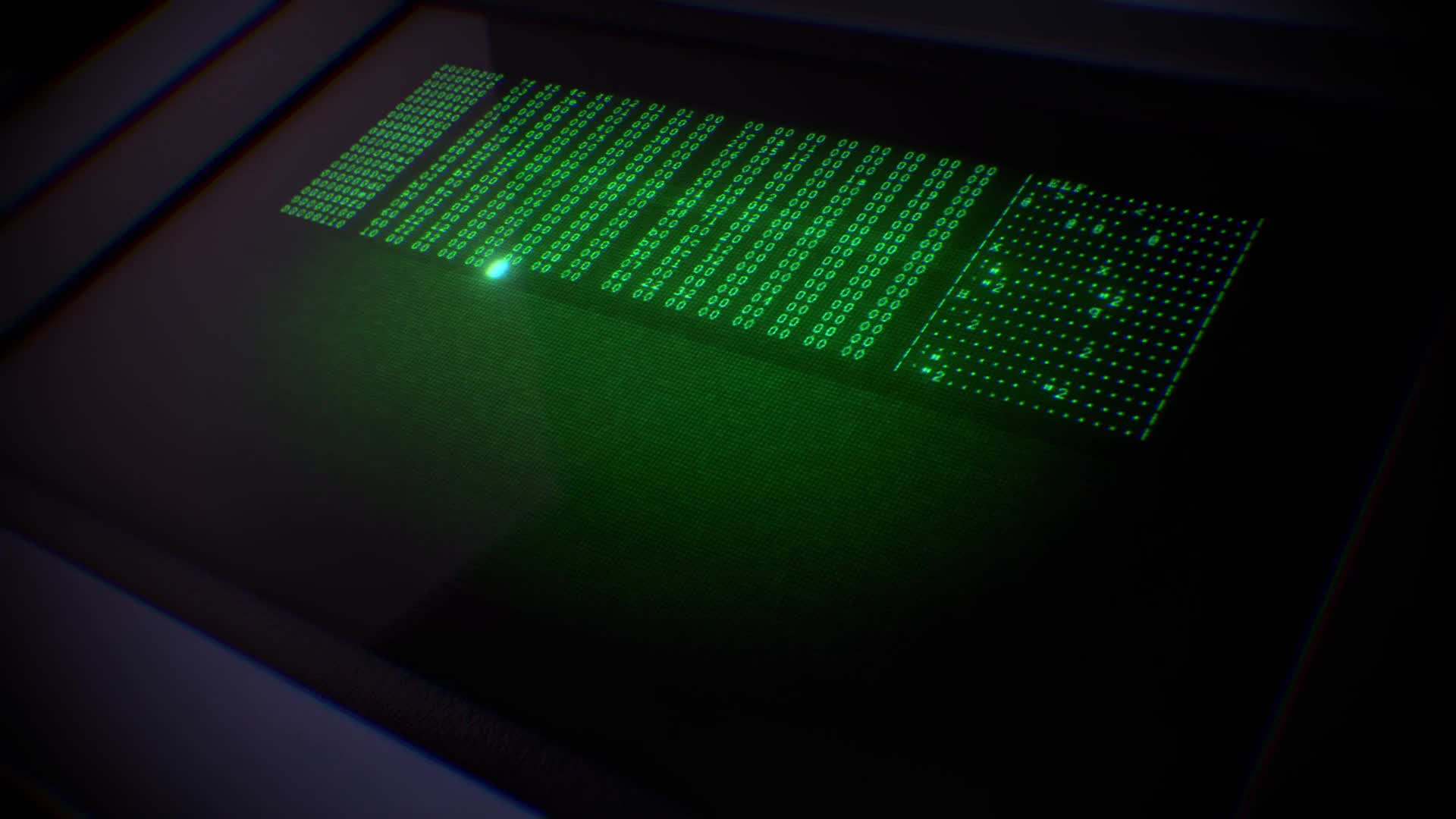 Computer Screen With Code