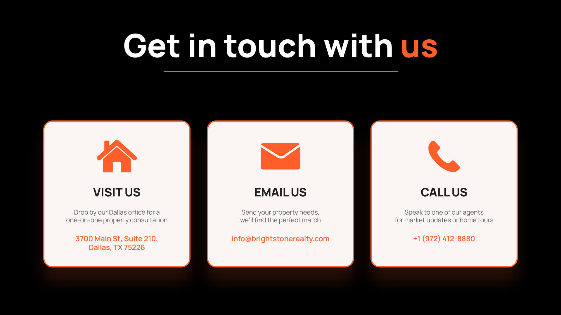 Contact Details Card Animation