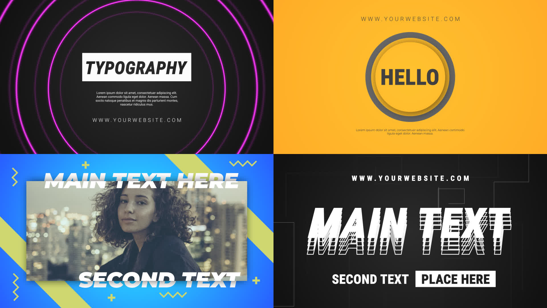 Contemporary Typography Collection