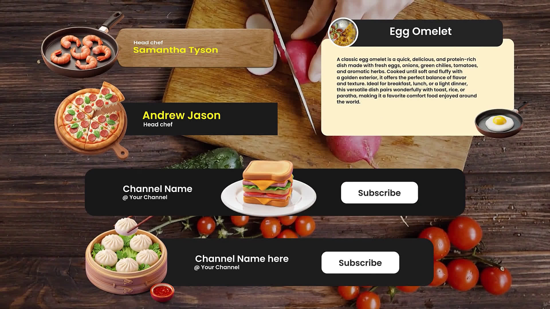Cooking Lower Thirds