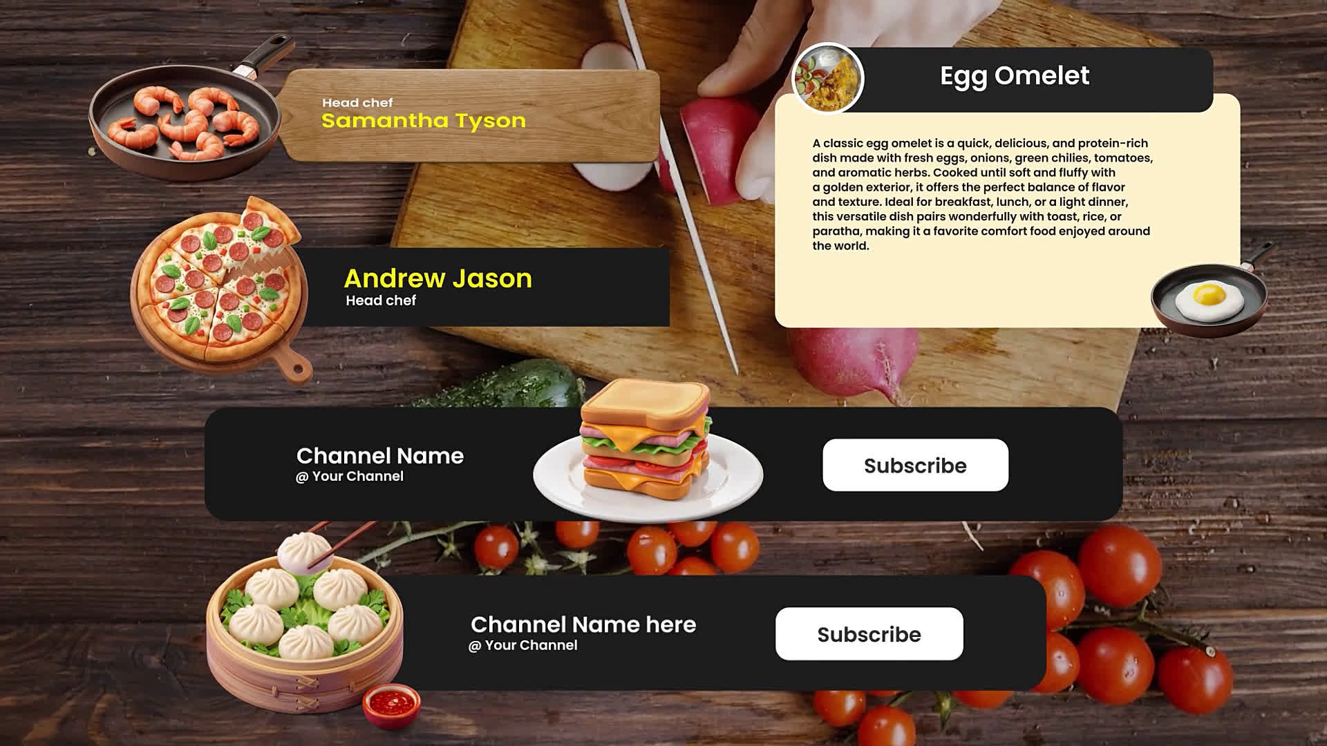 Cooking Lower Thirds