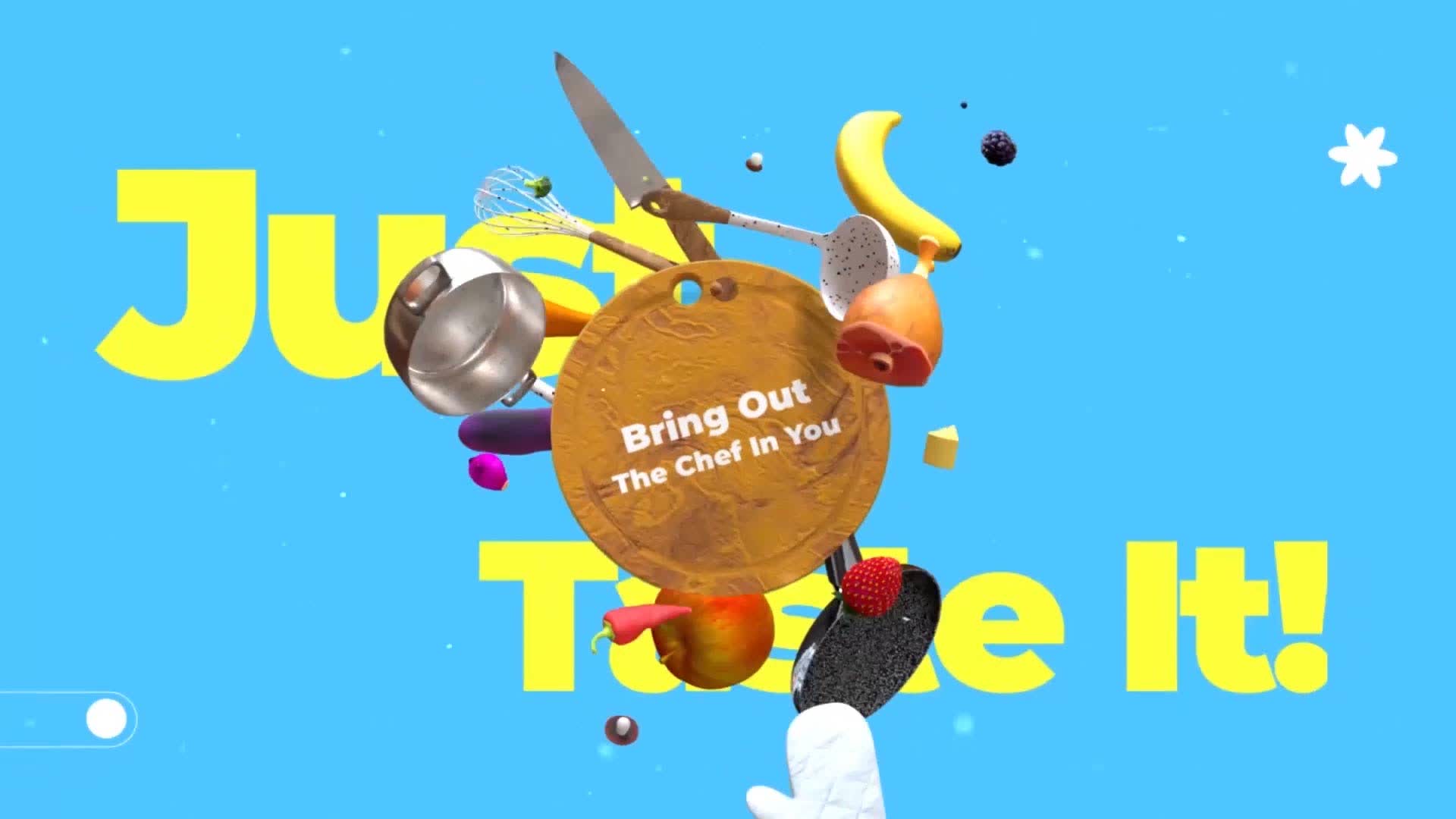 Cooking Show Logo Reveal