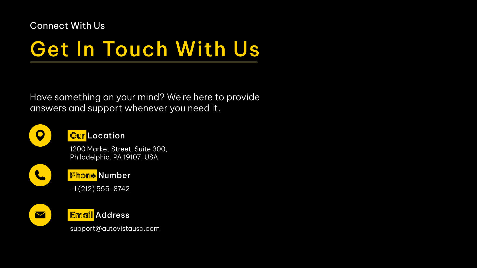 Corporate Business Contact Card