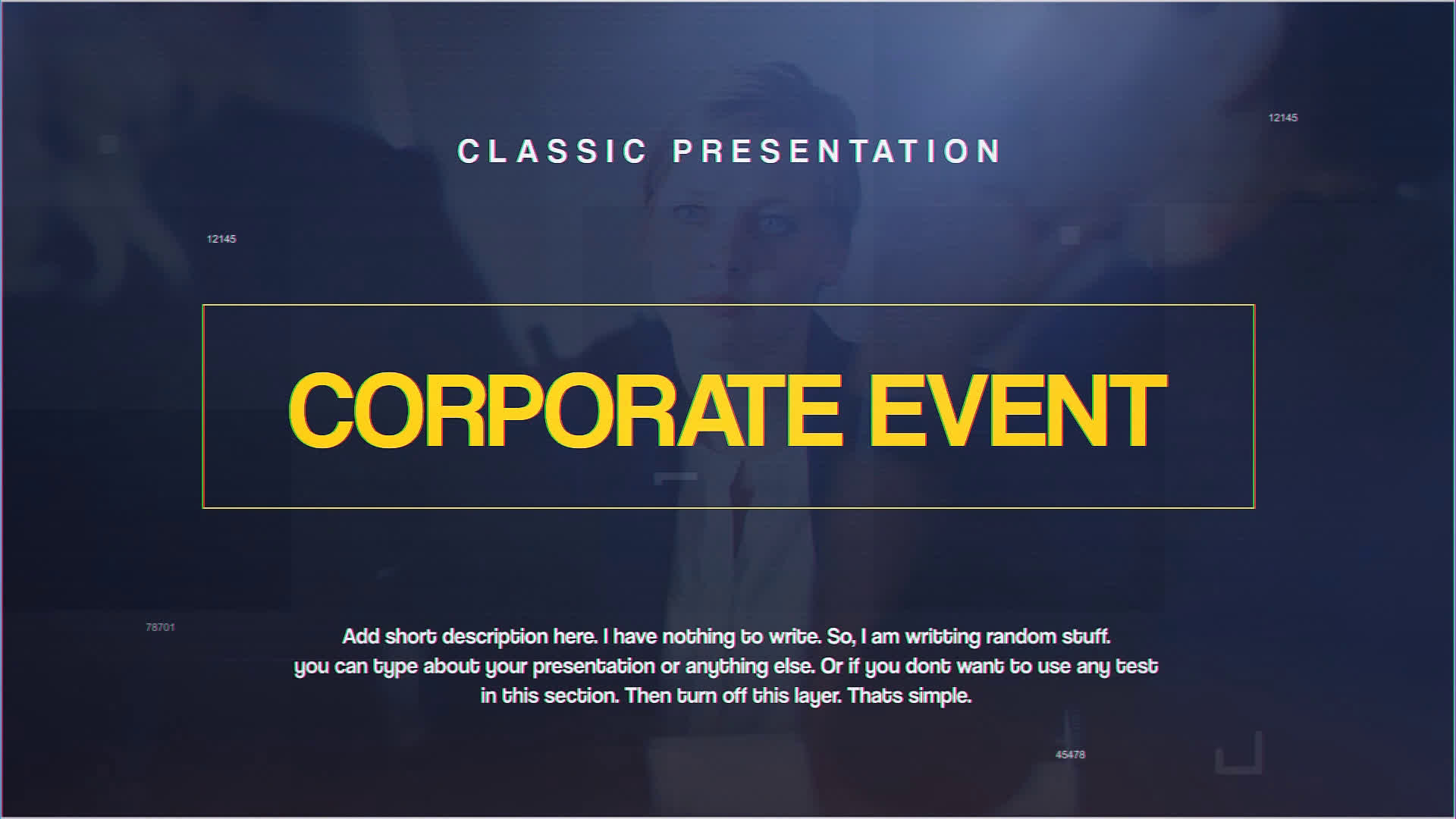 Elegant Corporate Event
