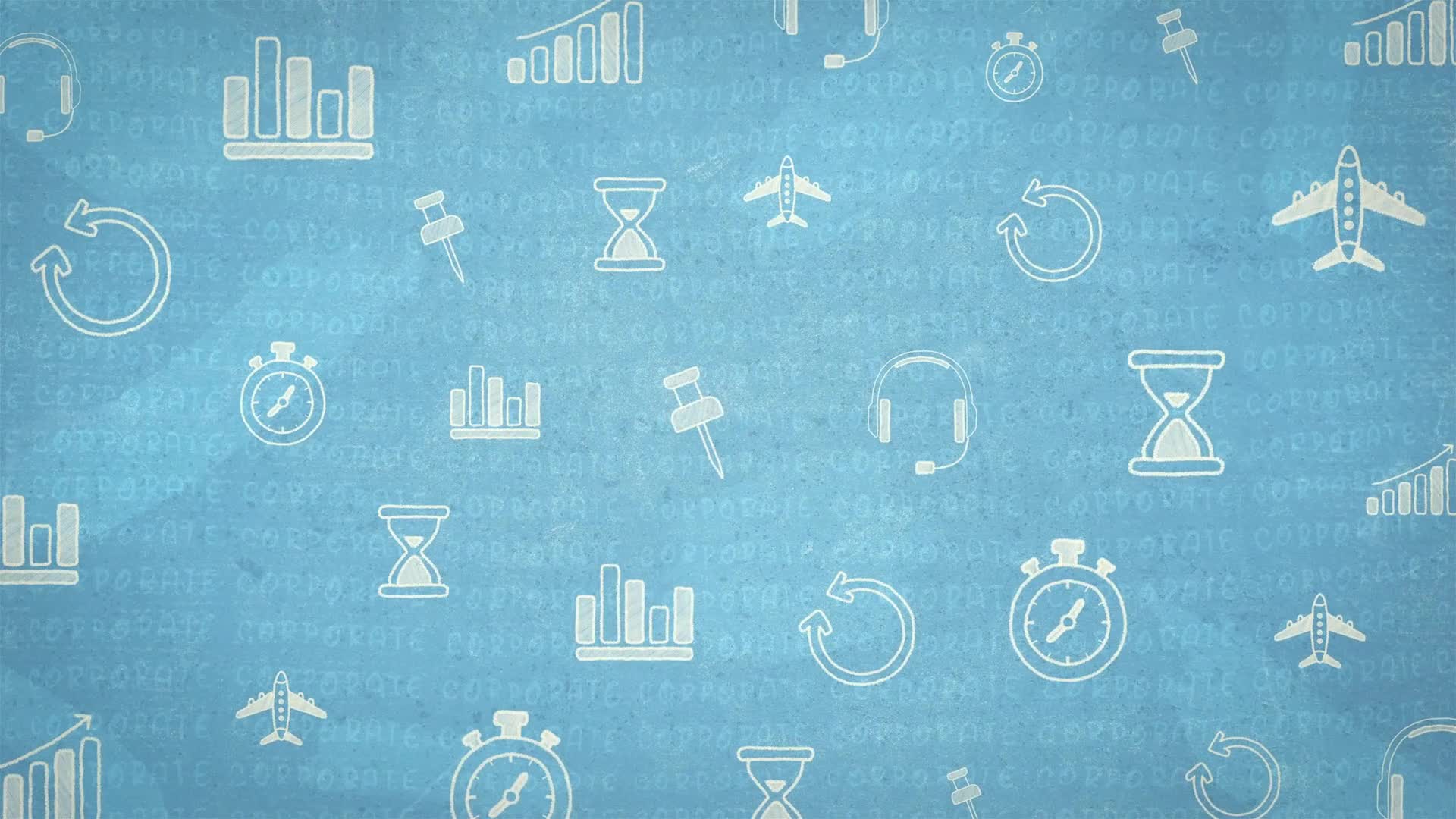 Corporate Symbol Animation Background