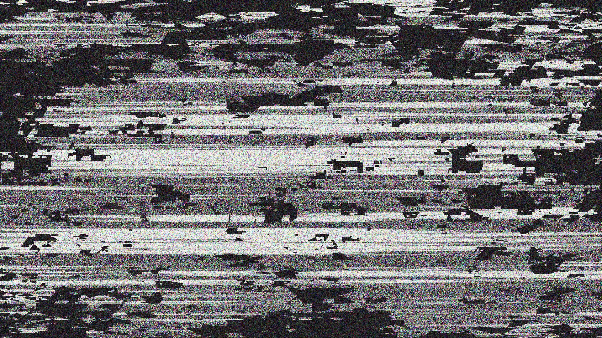 Corrupted CCTV Static Background Glitch