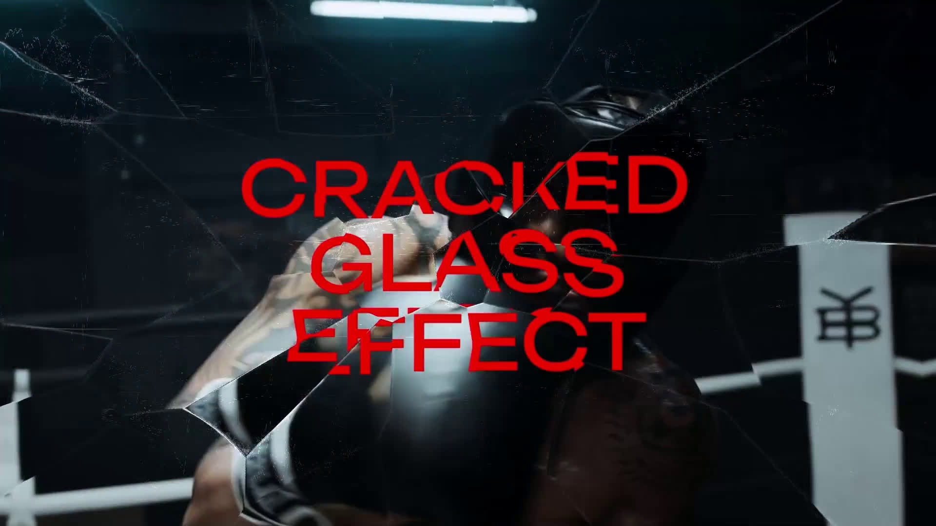 Cracked Glass Effect
