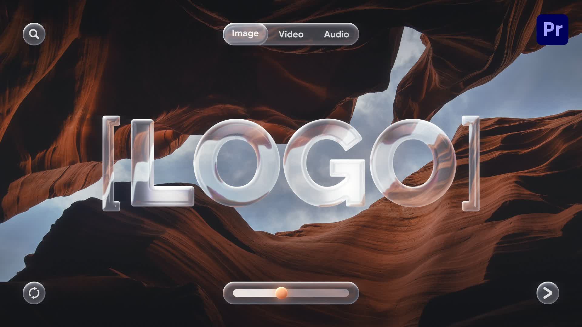 Creative AI Brand Logo Intro
