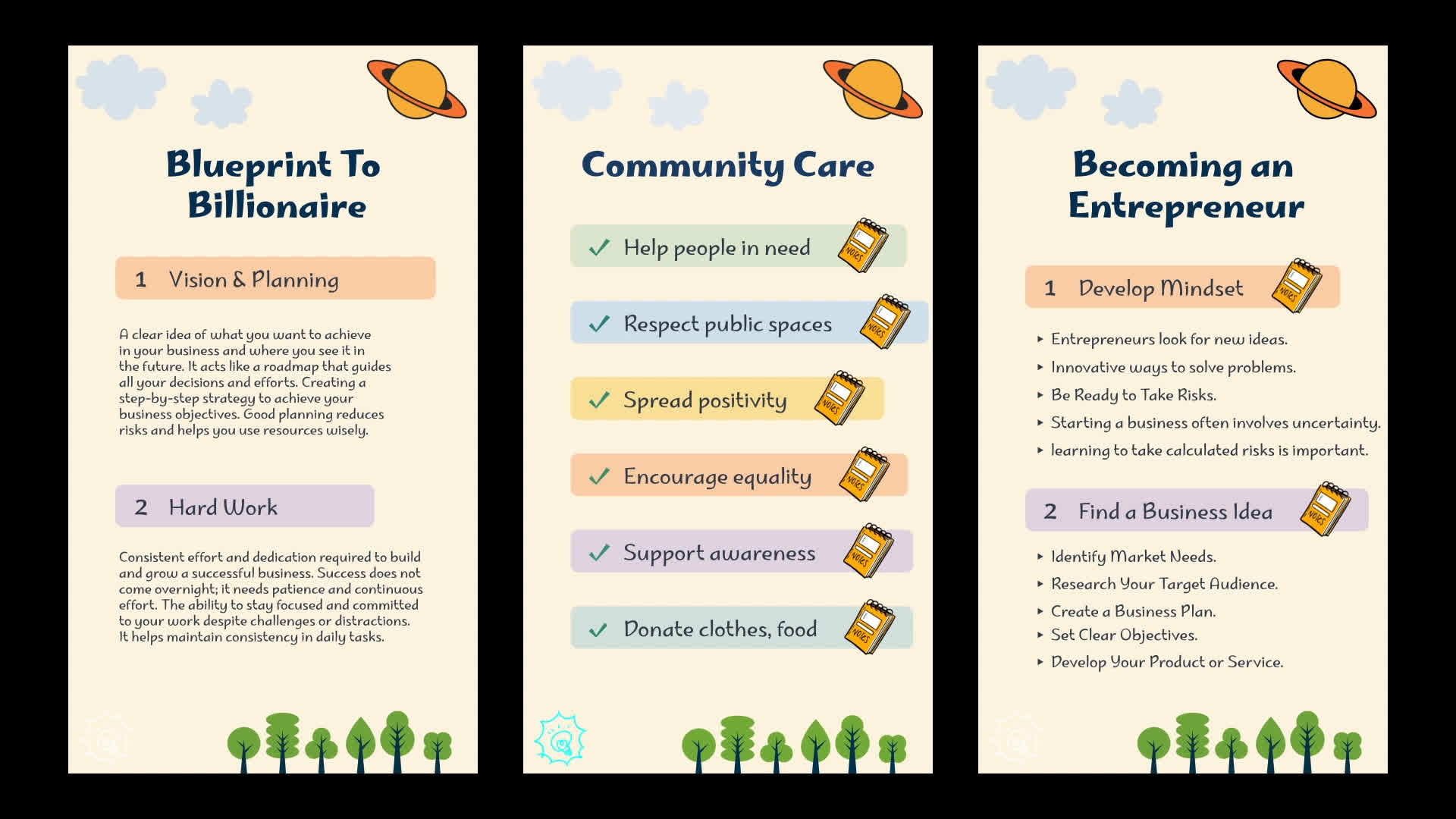 Creative Kids and Education Multi-Style List Pack
