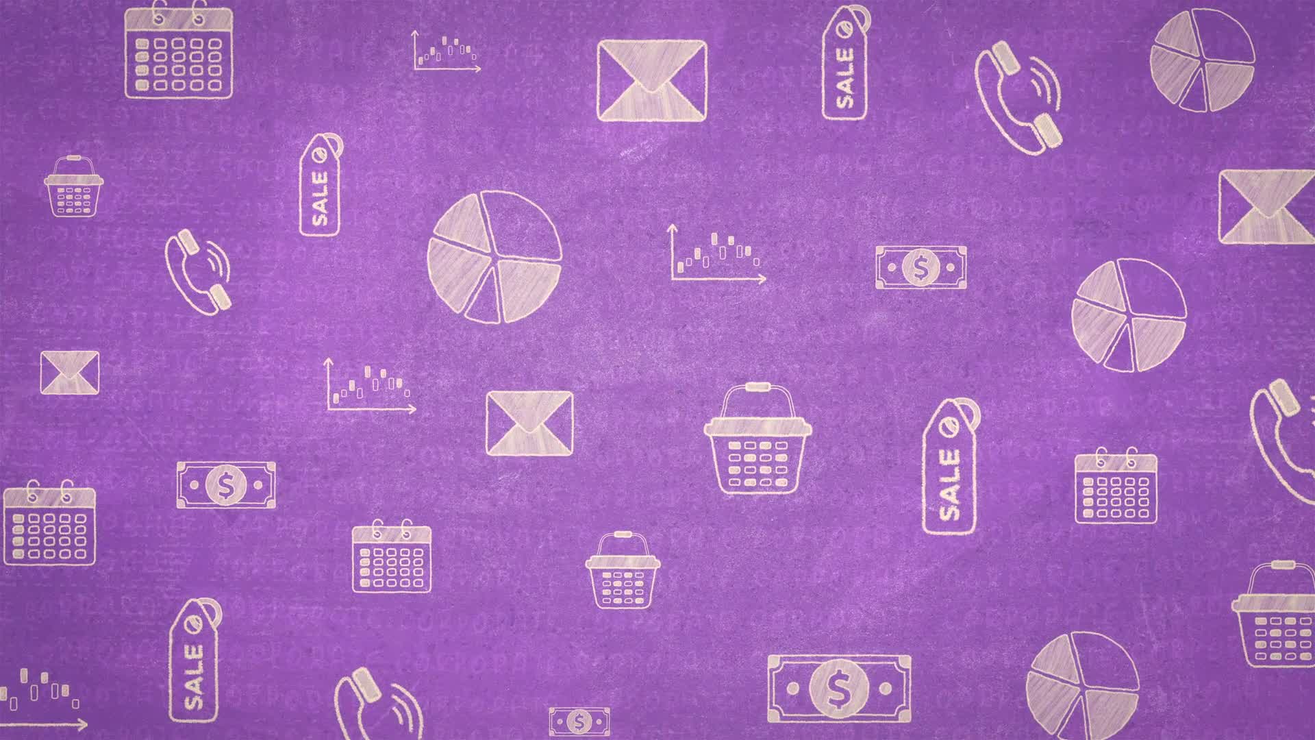 Creative Purple Business Scene