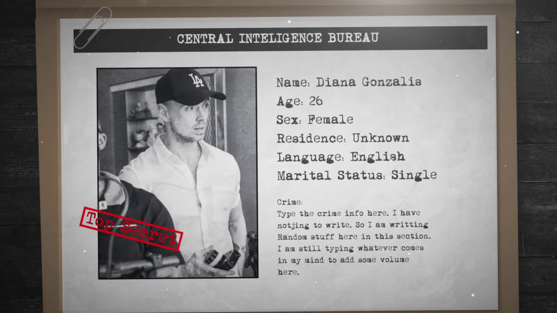 Criminal Profile