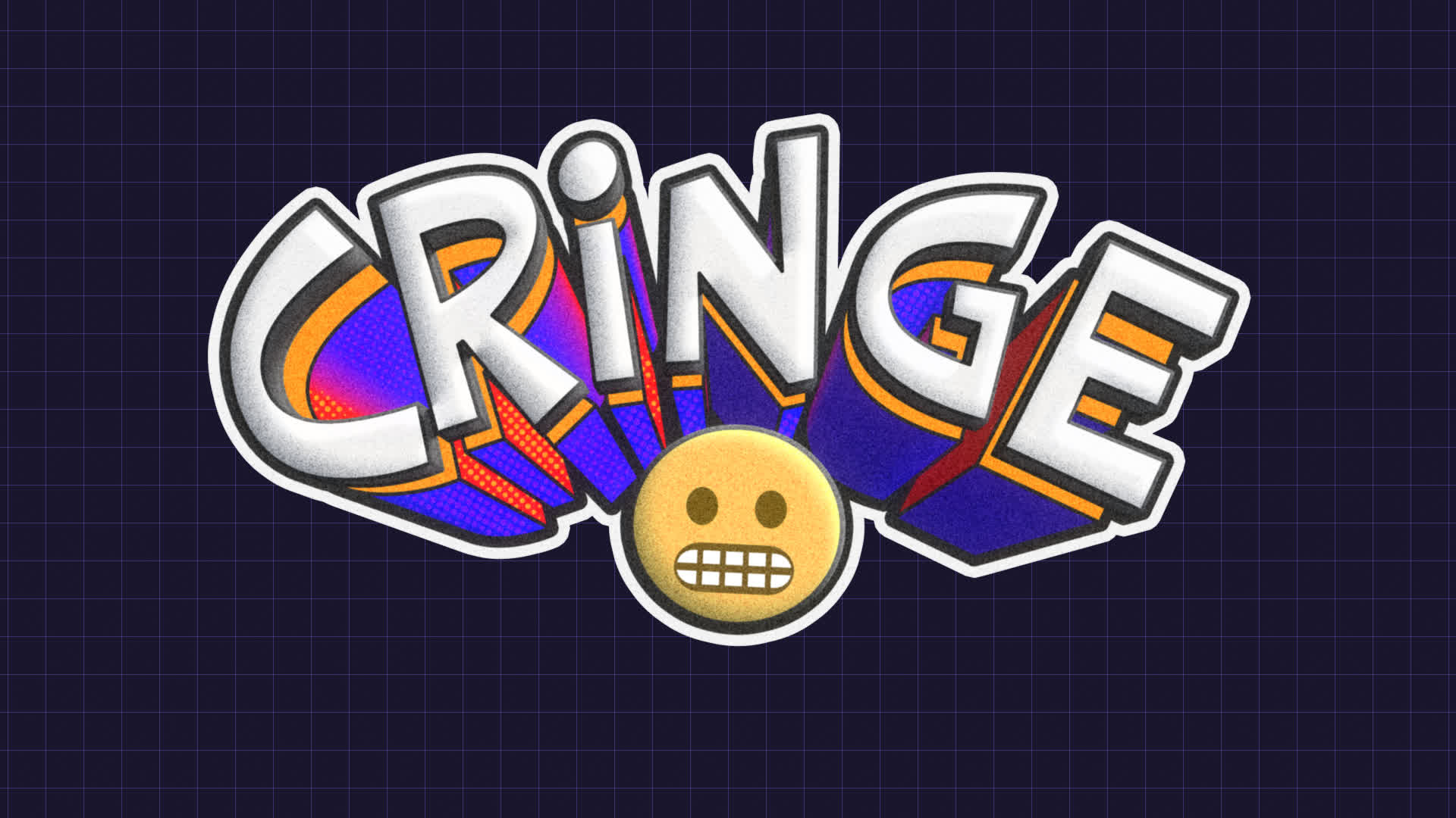 Cringe Sticker