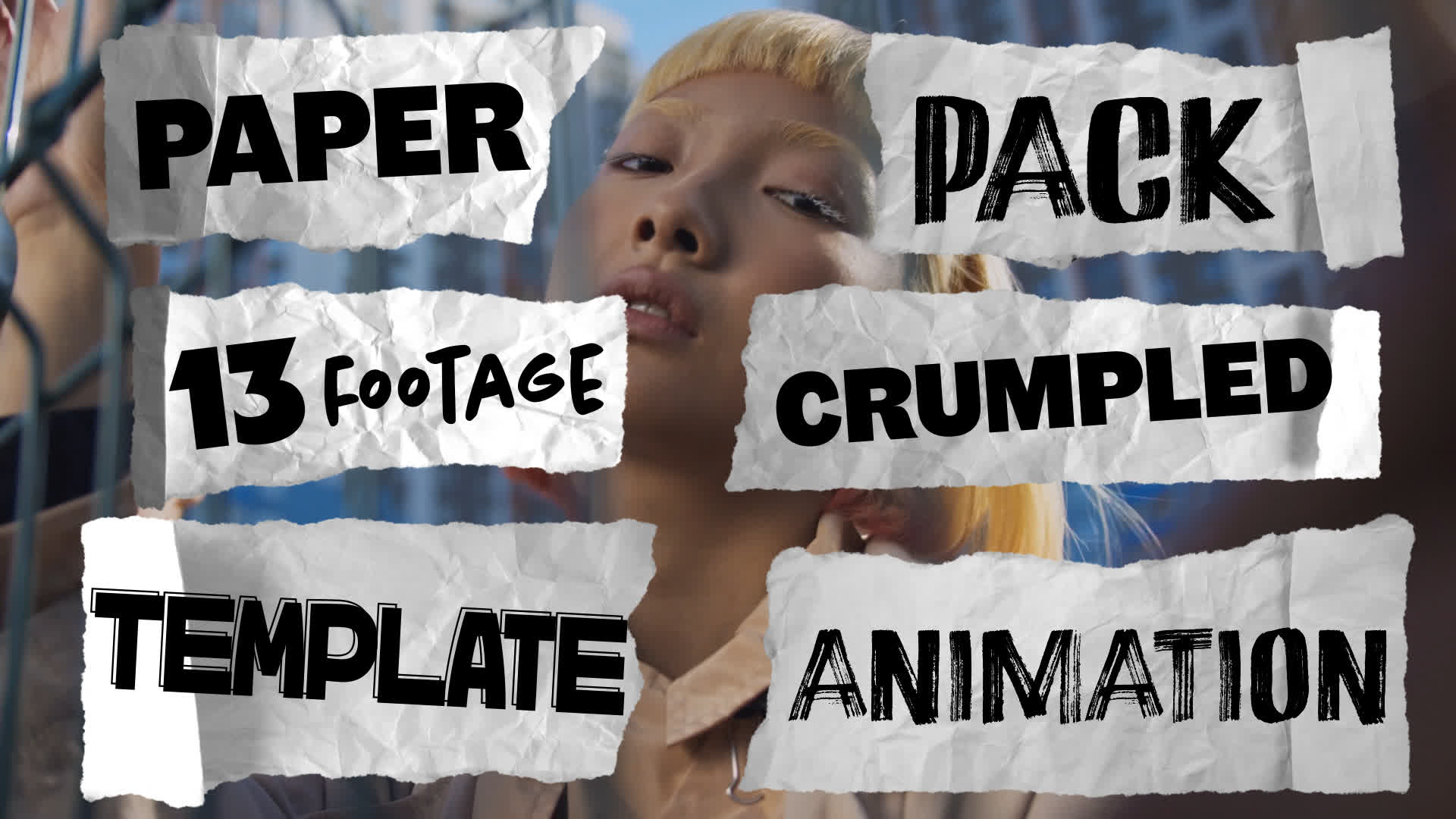 Crumpled Paper Animation