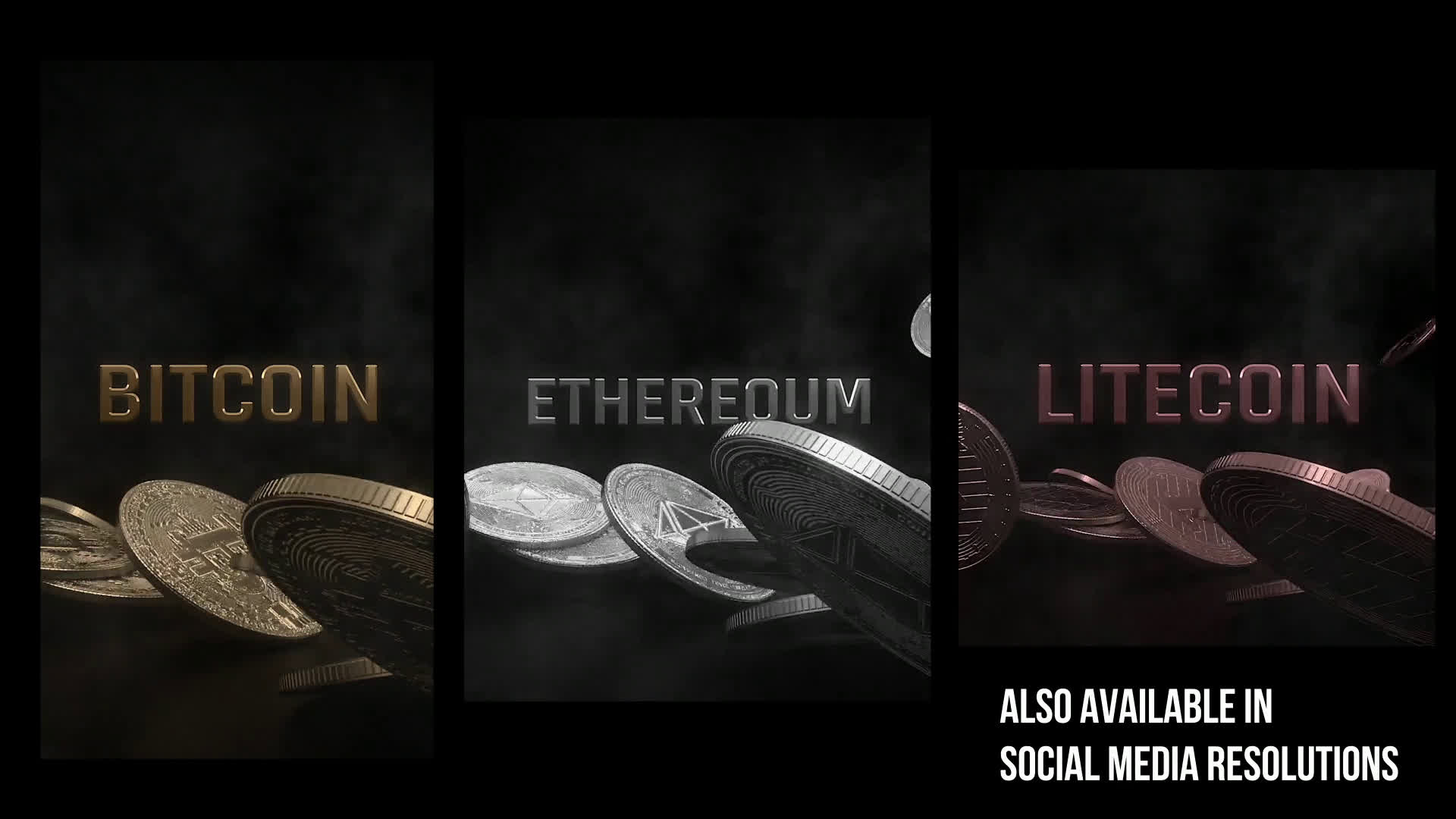 Crypto Currency Title Design