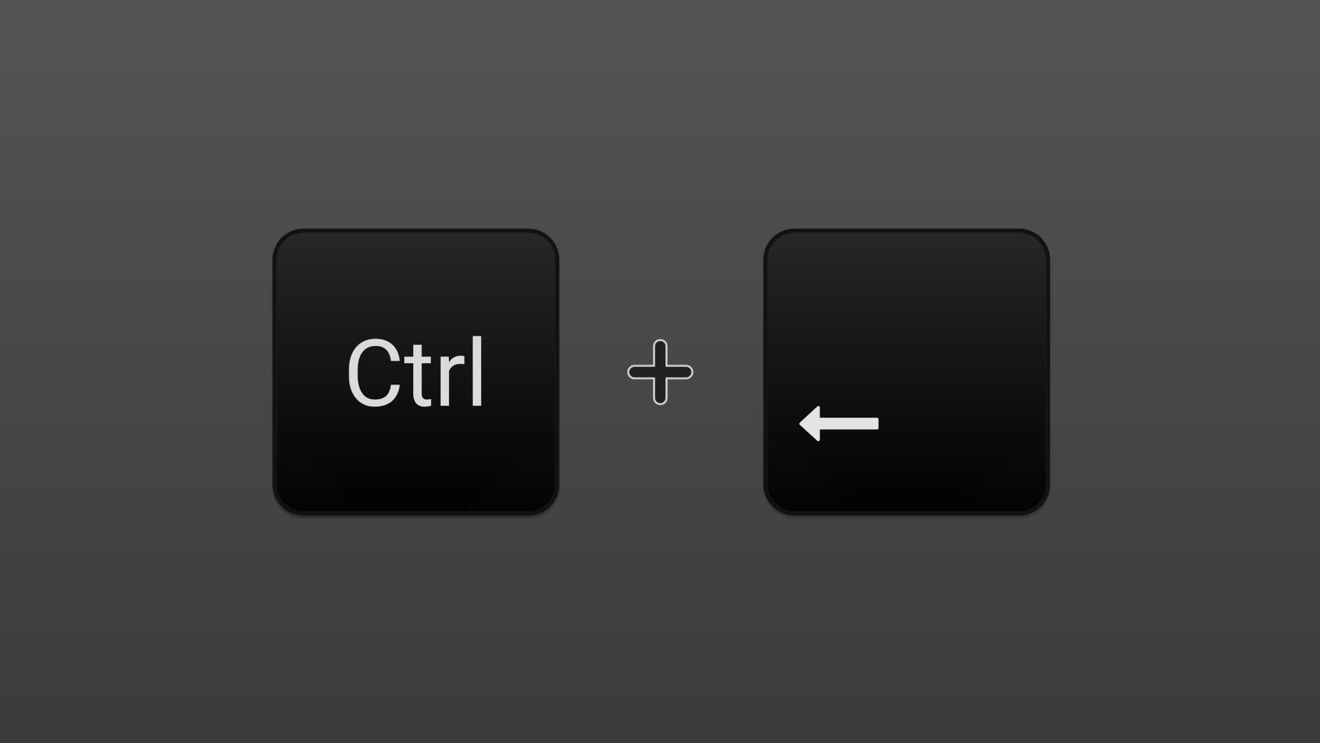 Ctrl Arrow Cursor Move Click Animation