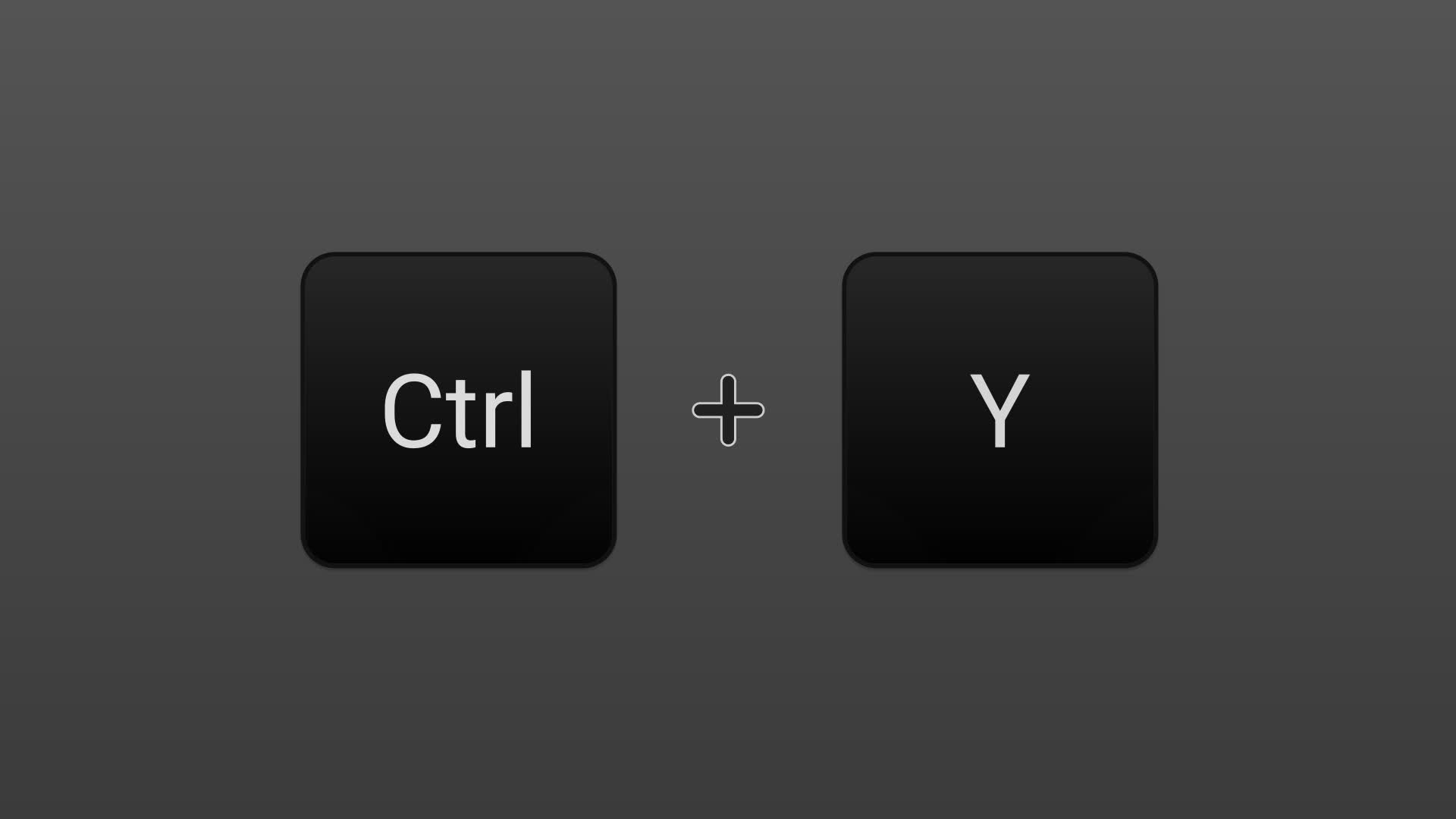 Ctrl Y Redo Action Button Click