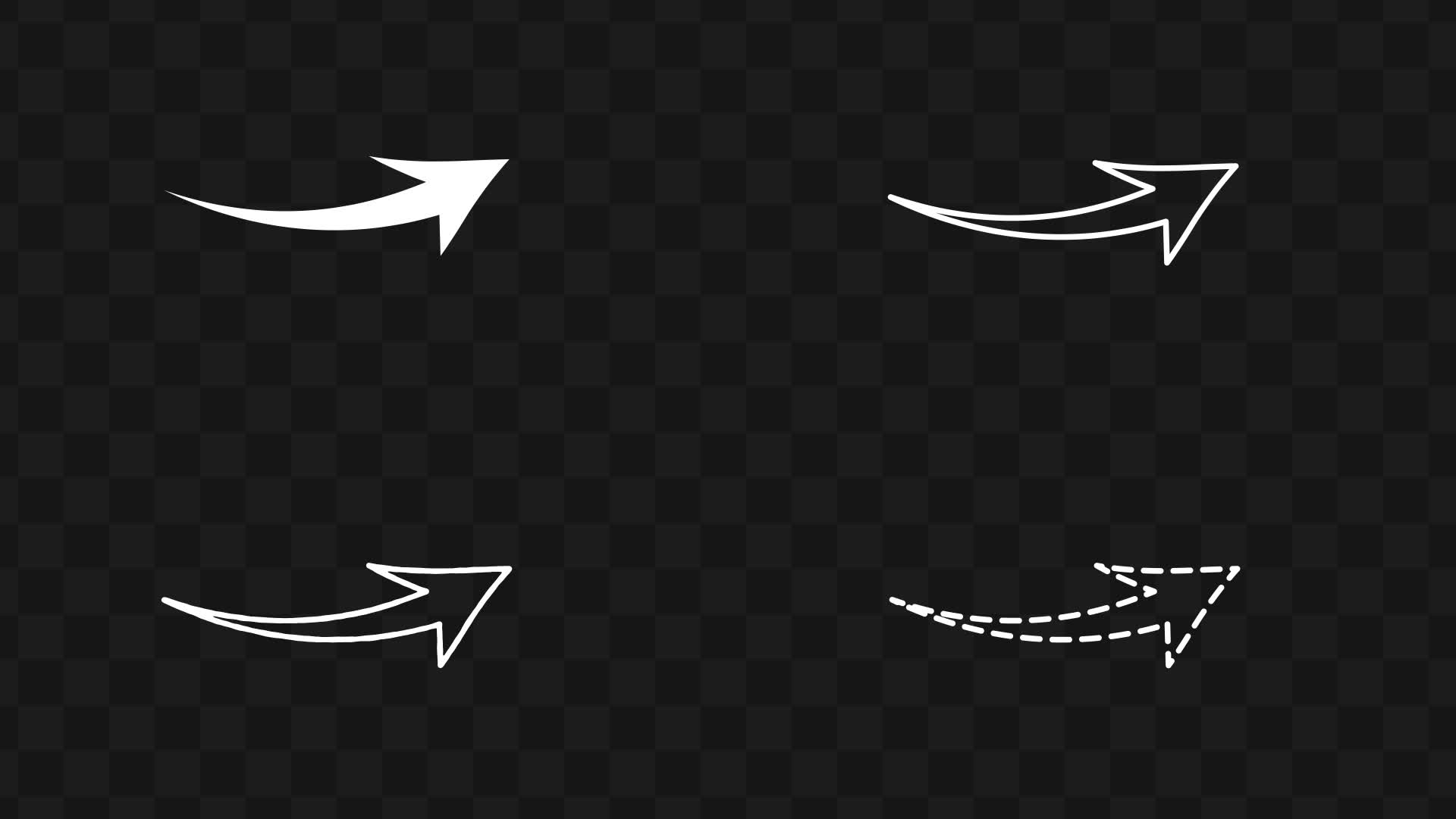 Curved Motion Arrow Icon
