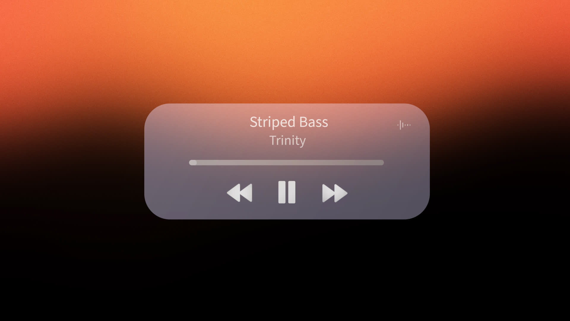 Custom Long Music Player