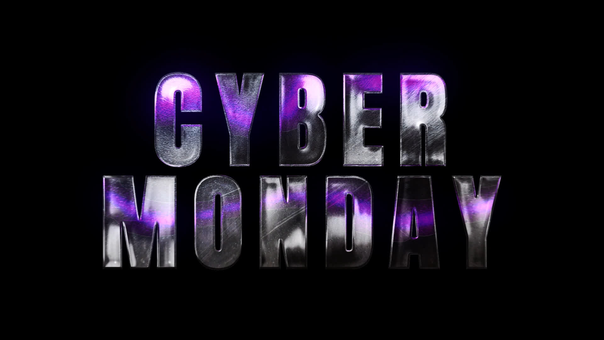 Cyber Monday Title On Alpha