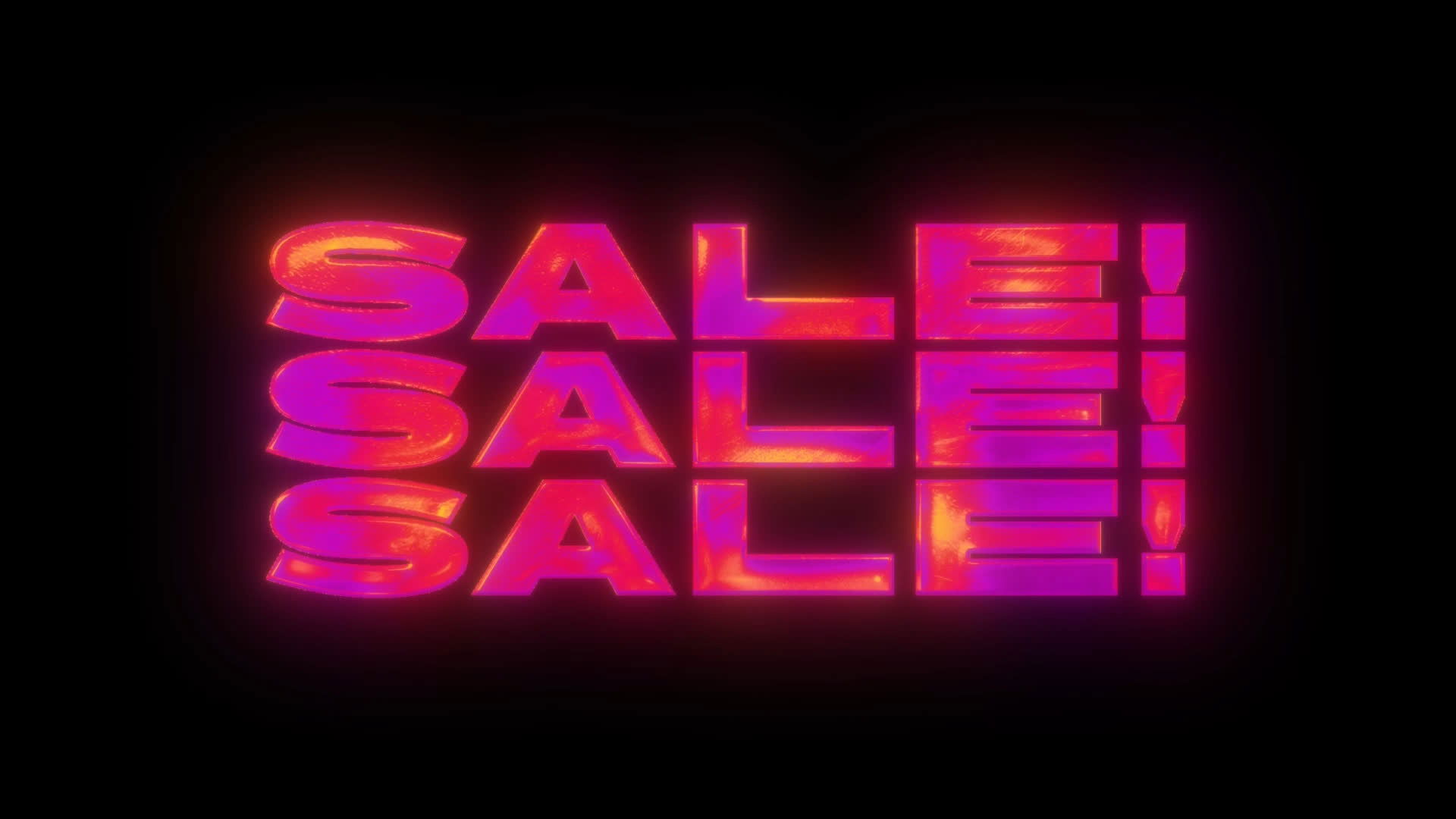 Cyber Sale Heatmap Gradient Title