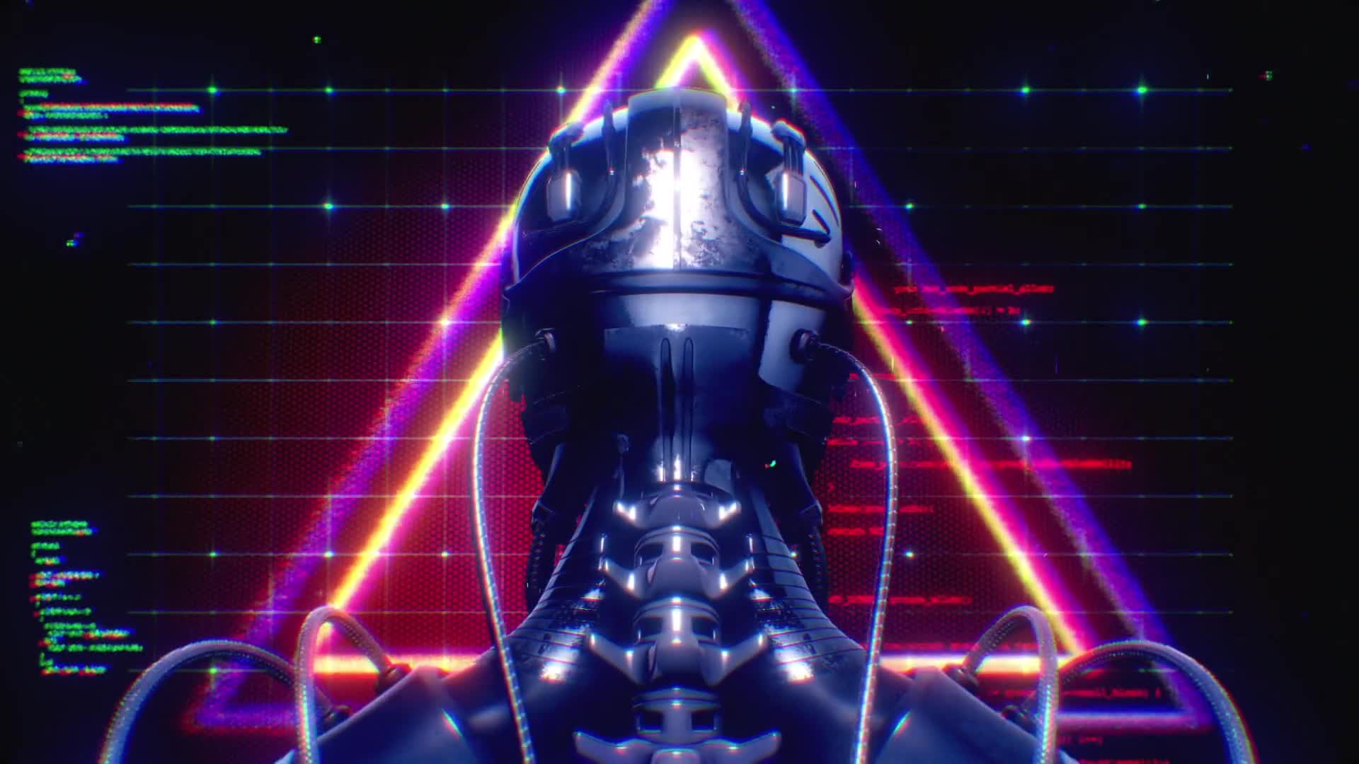 Cyberpunk Digital Grunge